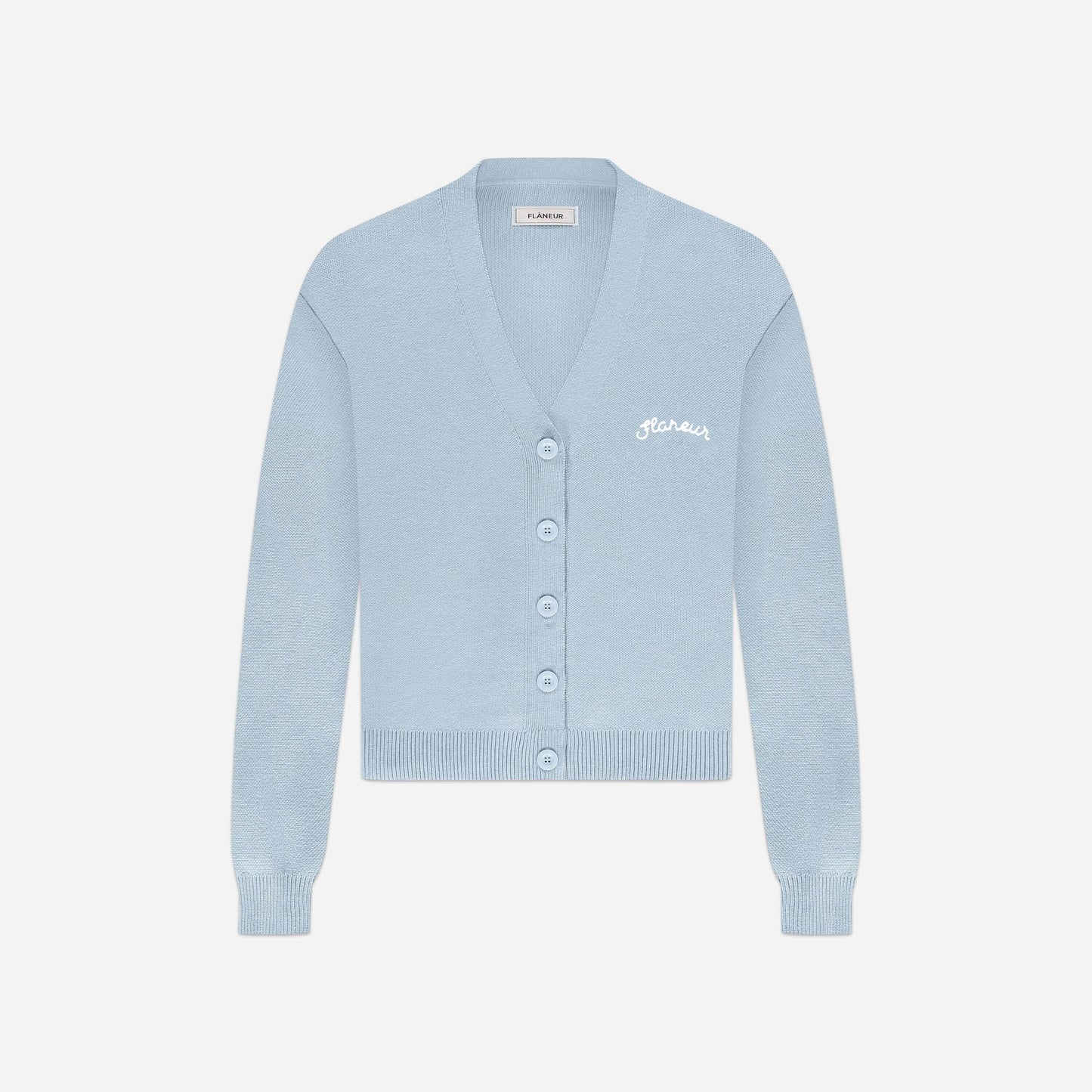 Signature Cardigan | Light Blue