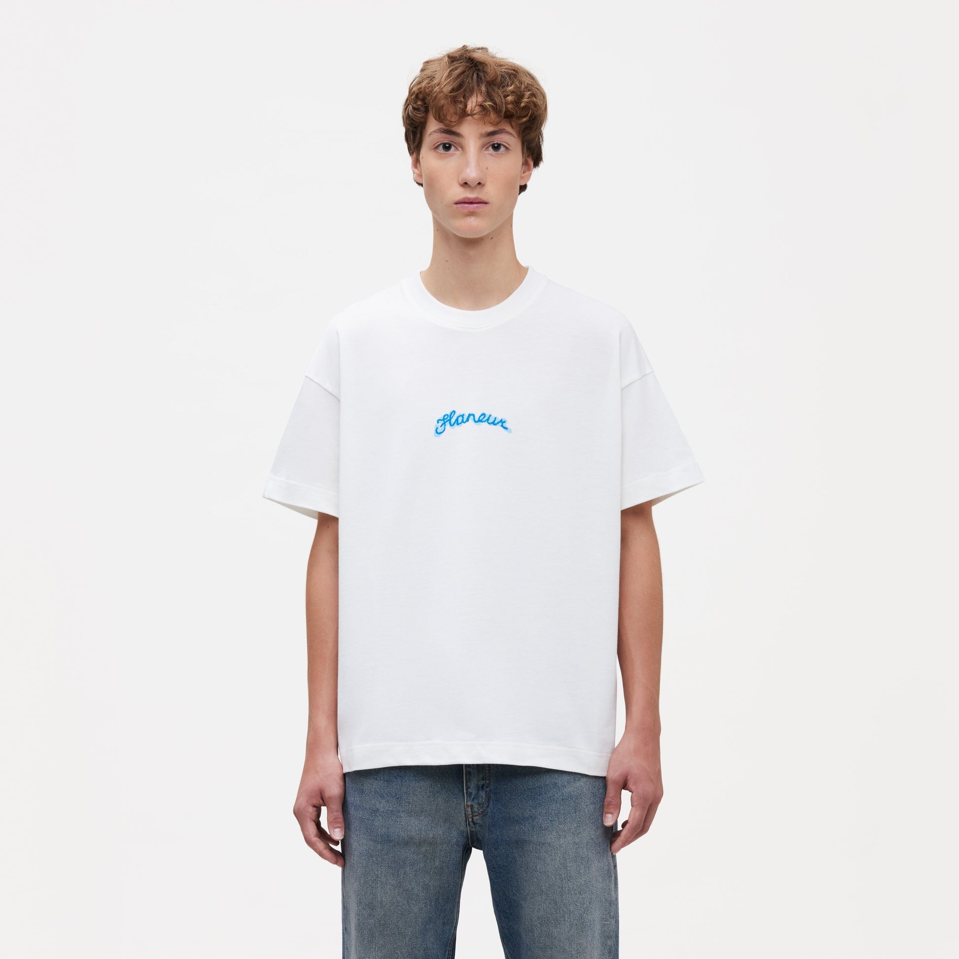Signature Marker Graphic T-Shirt | White