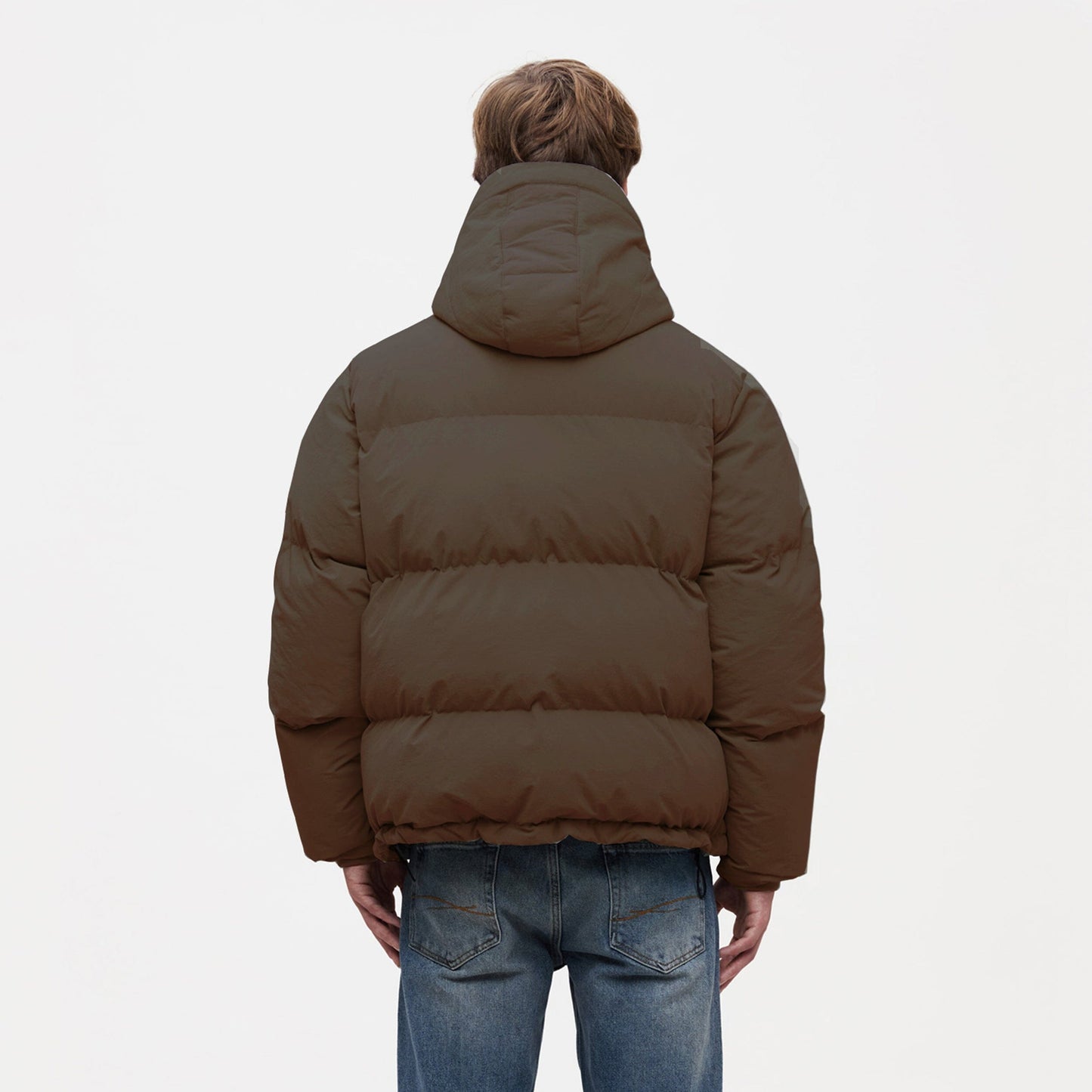 Signature Puffer Jacket | Brown
