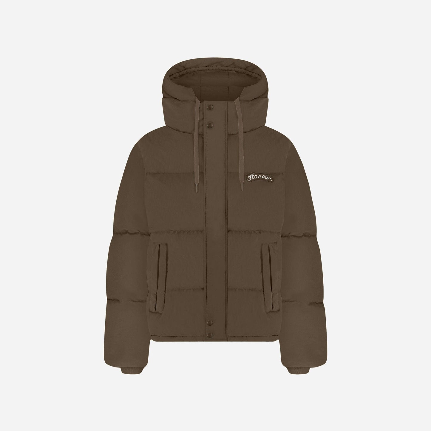 Signature Puffer Jacket | Brown