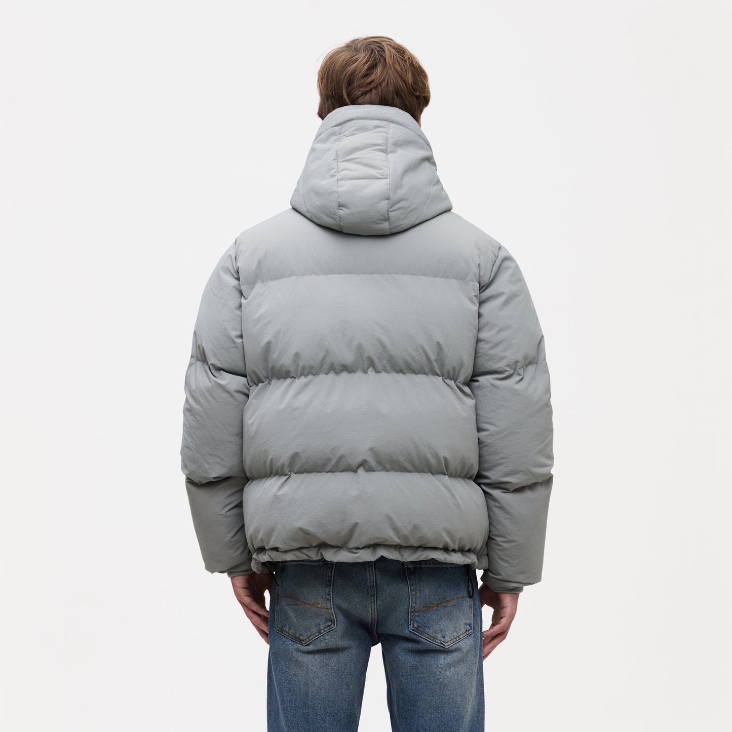 Signature Puffer Jacket | Grey
