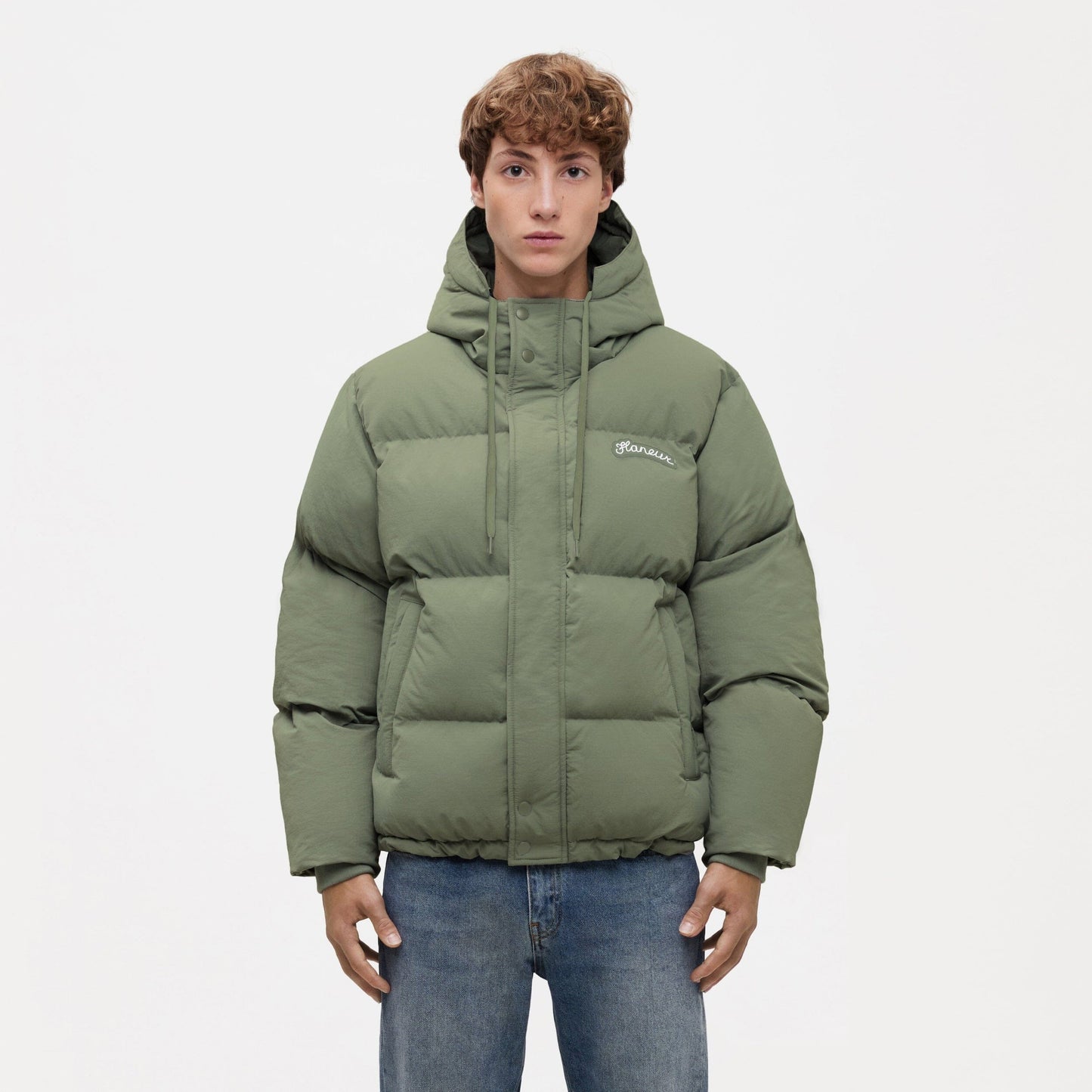 Signature Puffer Jacket | Khaki