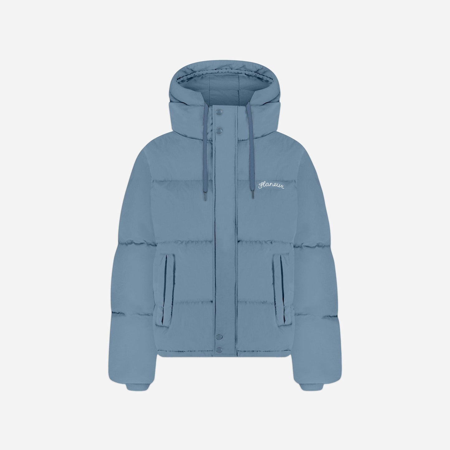 Signature Puffer Jacket | Light Blue