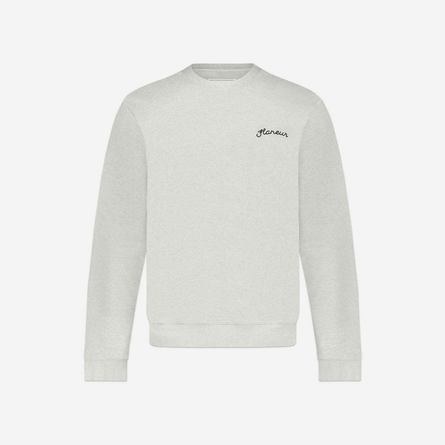 Signature Sweater | Heather Cool Grey