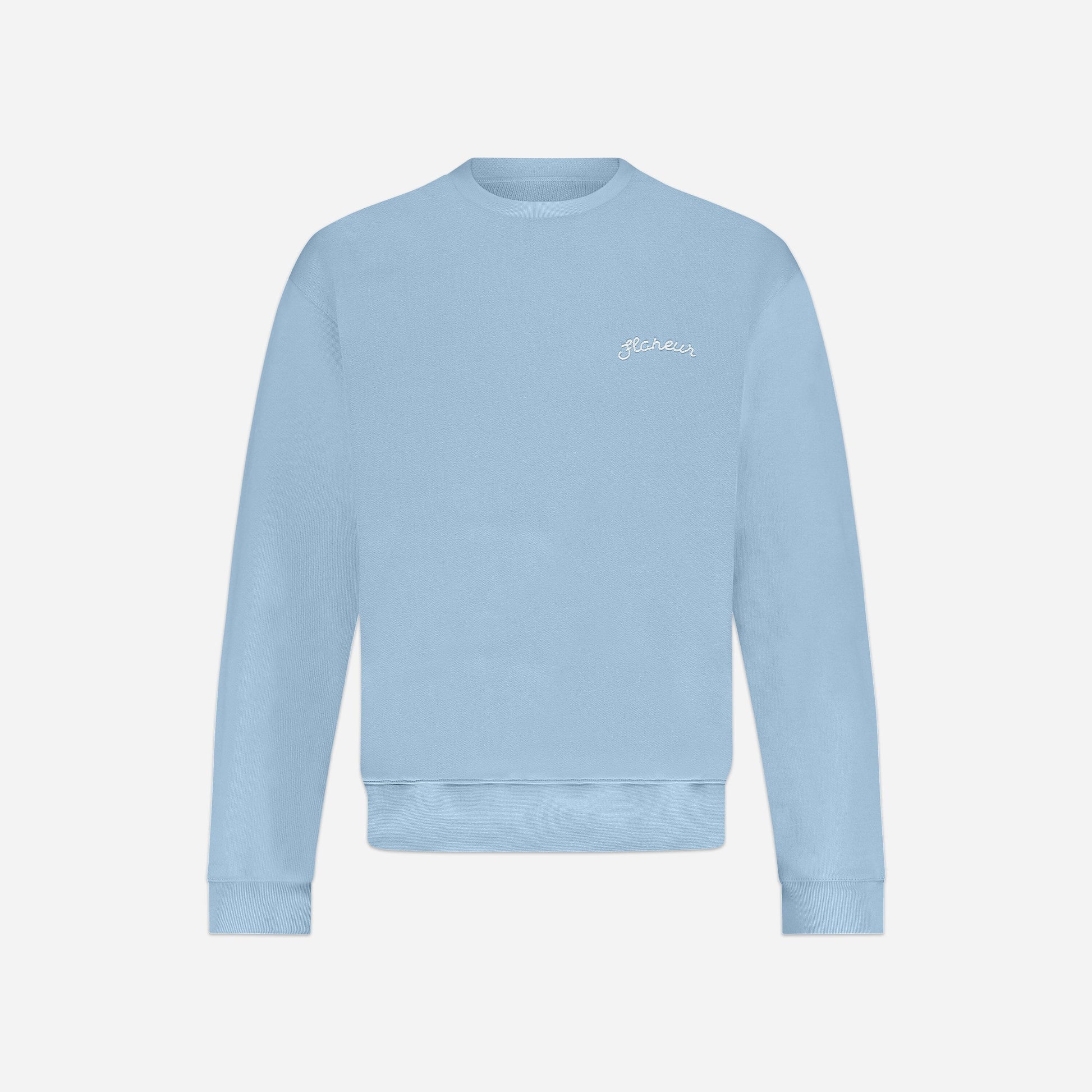 Signature Sweater | Light Blue