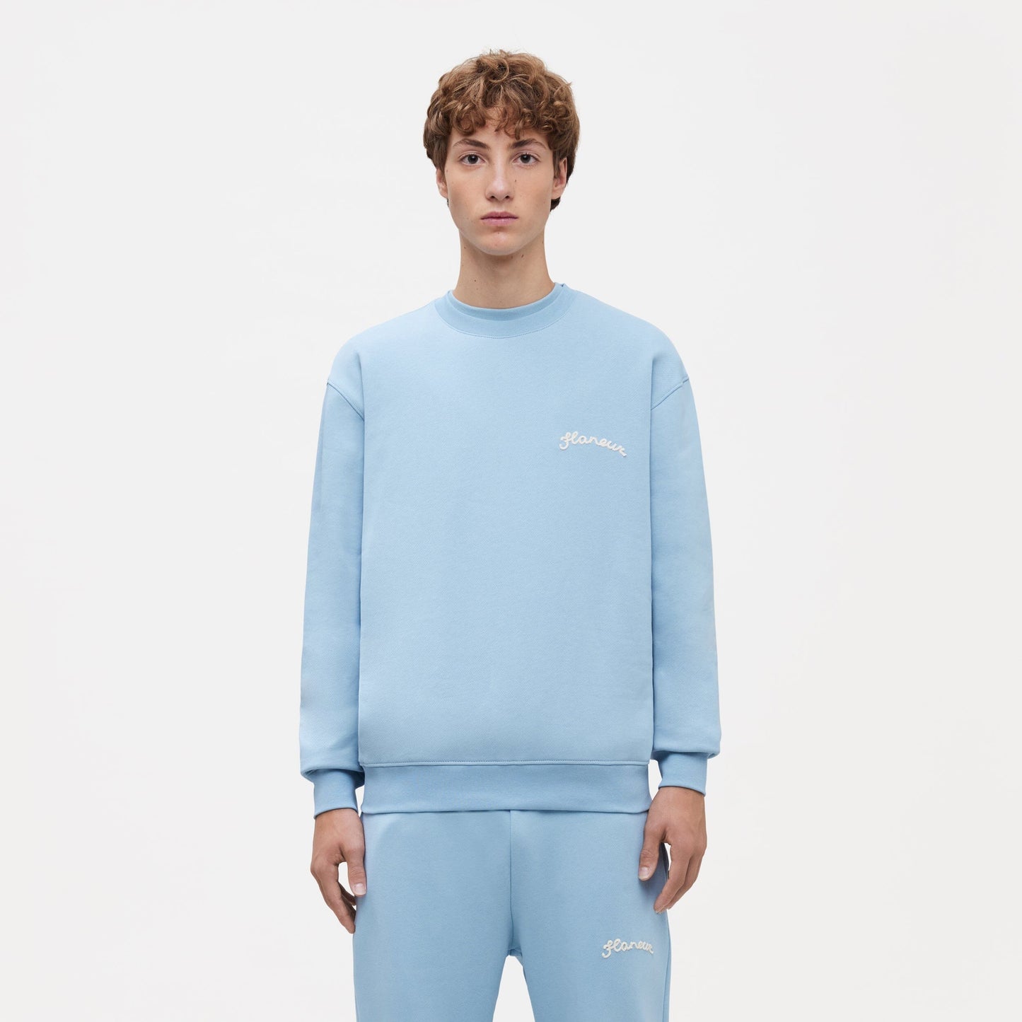 Signature Sweater | Light Blue