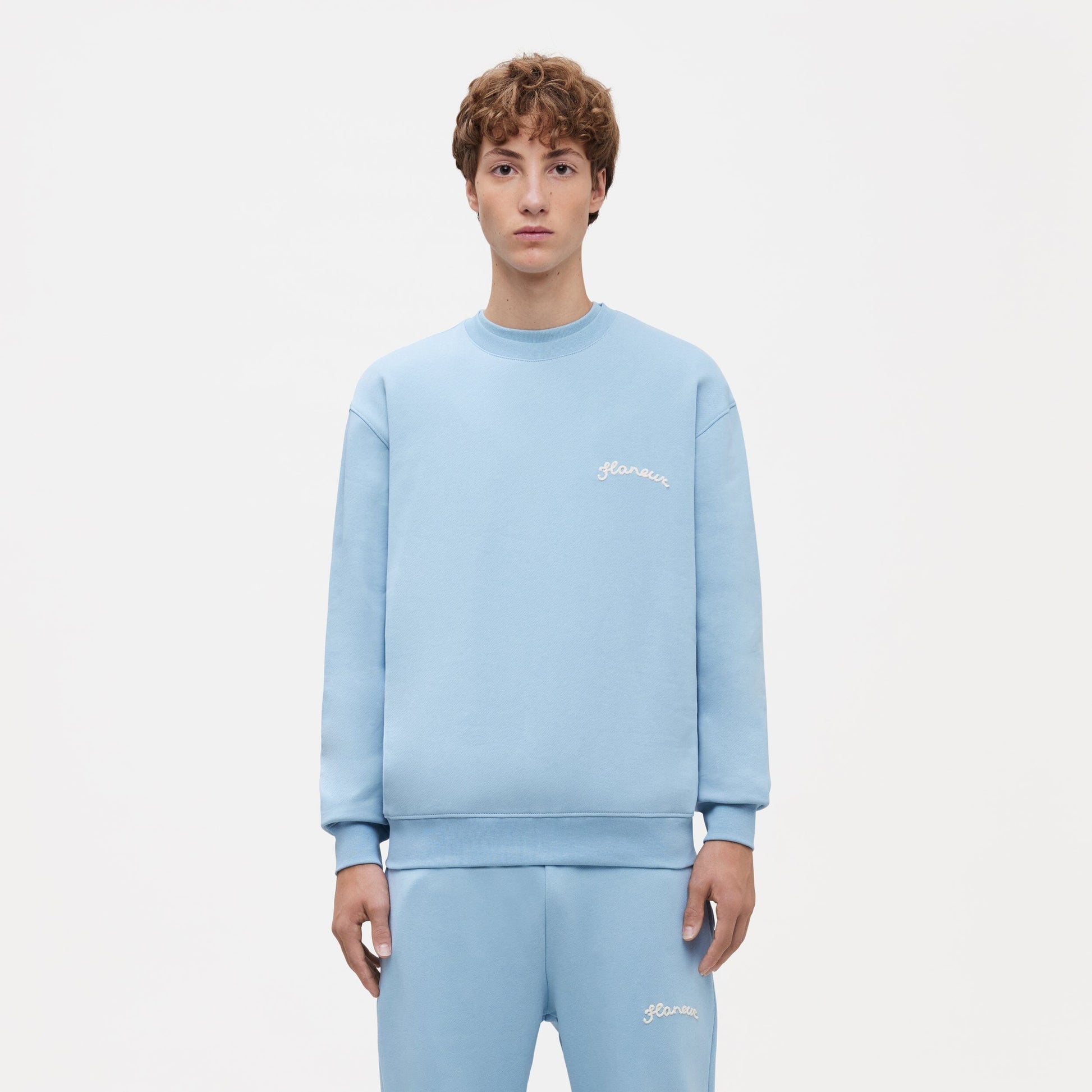 Signature Sweater | Light Blue