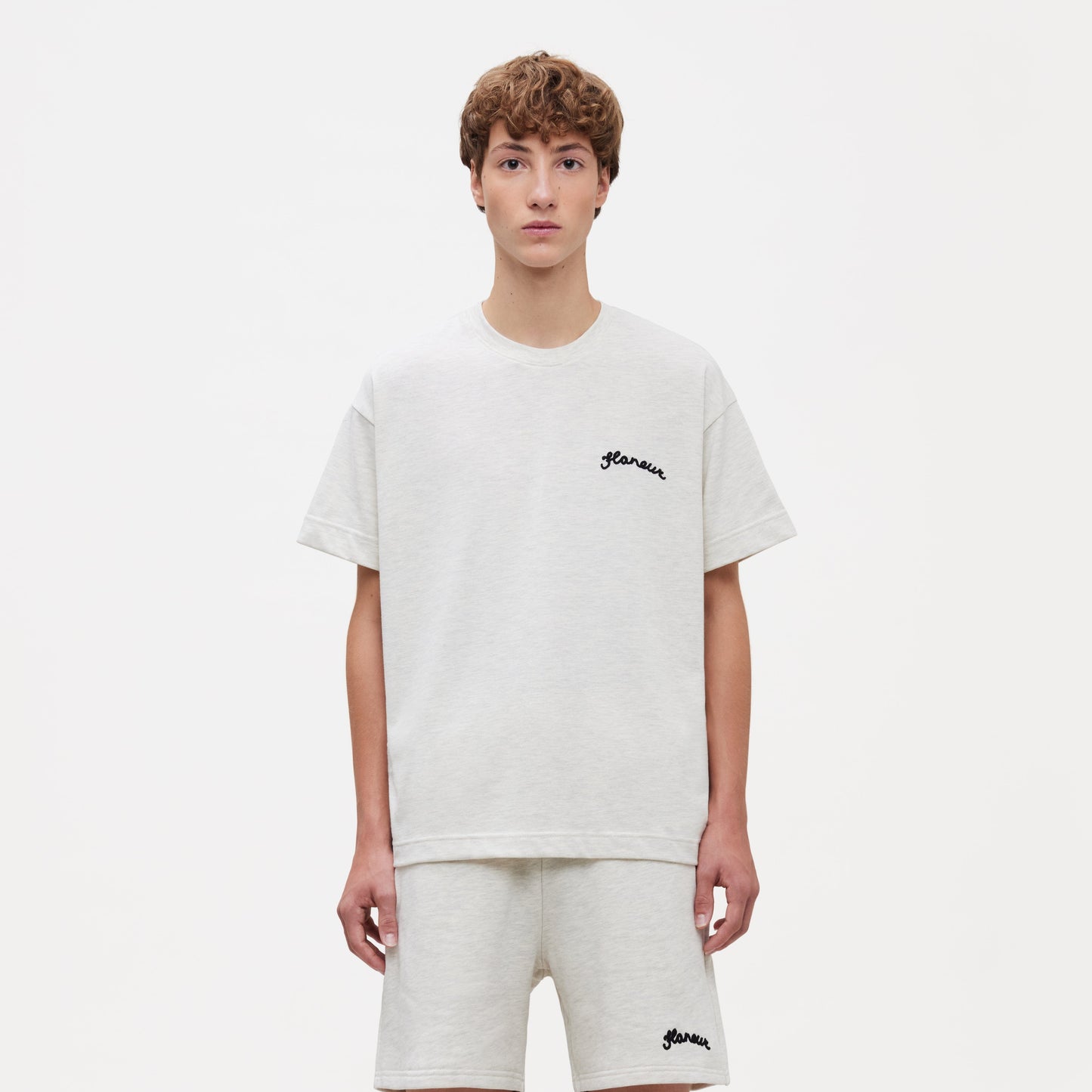 Signature T-Shirt | Heather Cool Grey