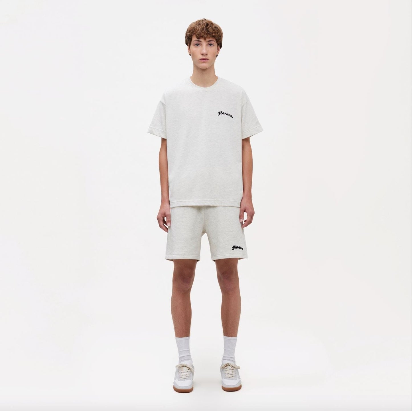 Signature T-Shirt | Heather Cool Grey