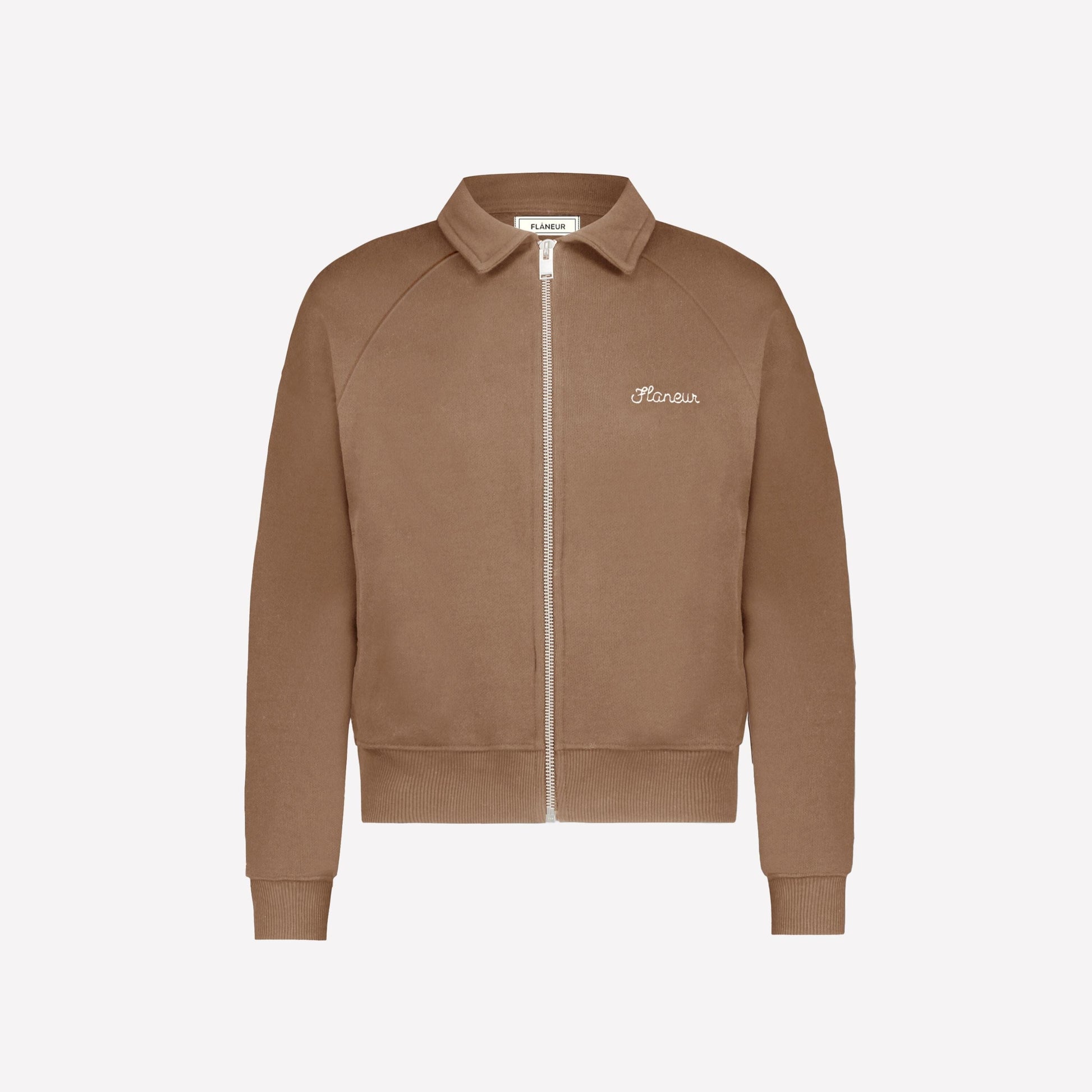 Signature Zip-Up | Brown