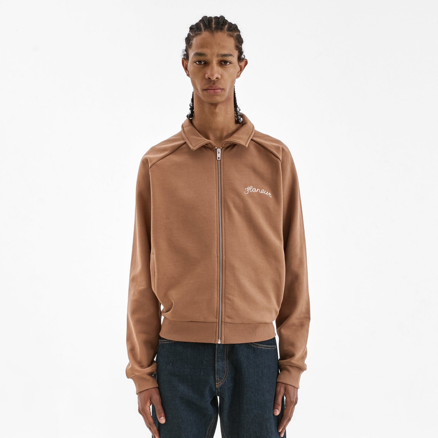 Signature Zip-Up | Brown