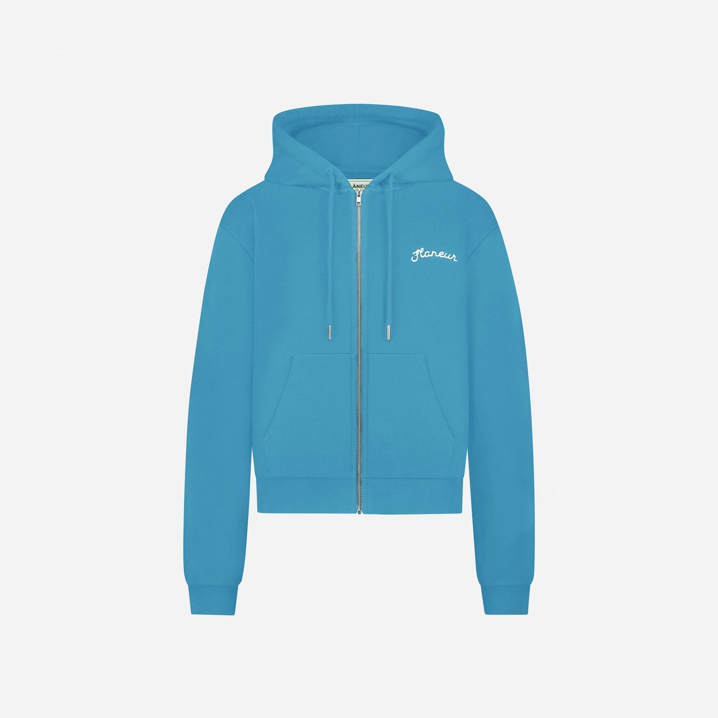 Signature Zip-Up Hoodie | Cobalt