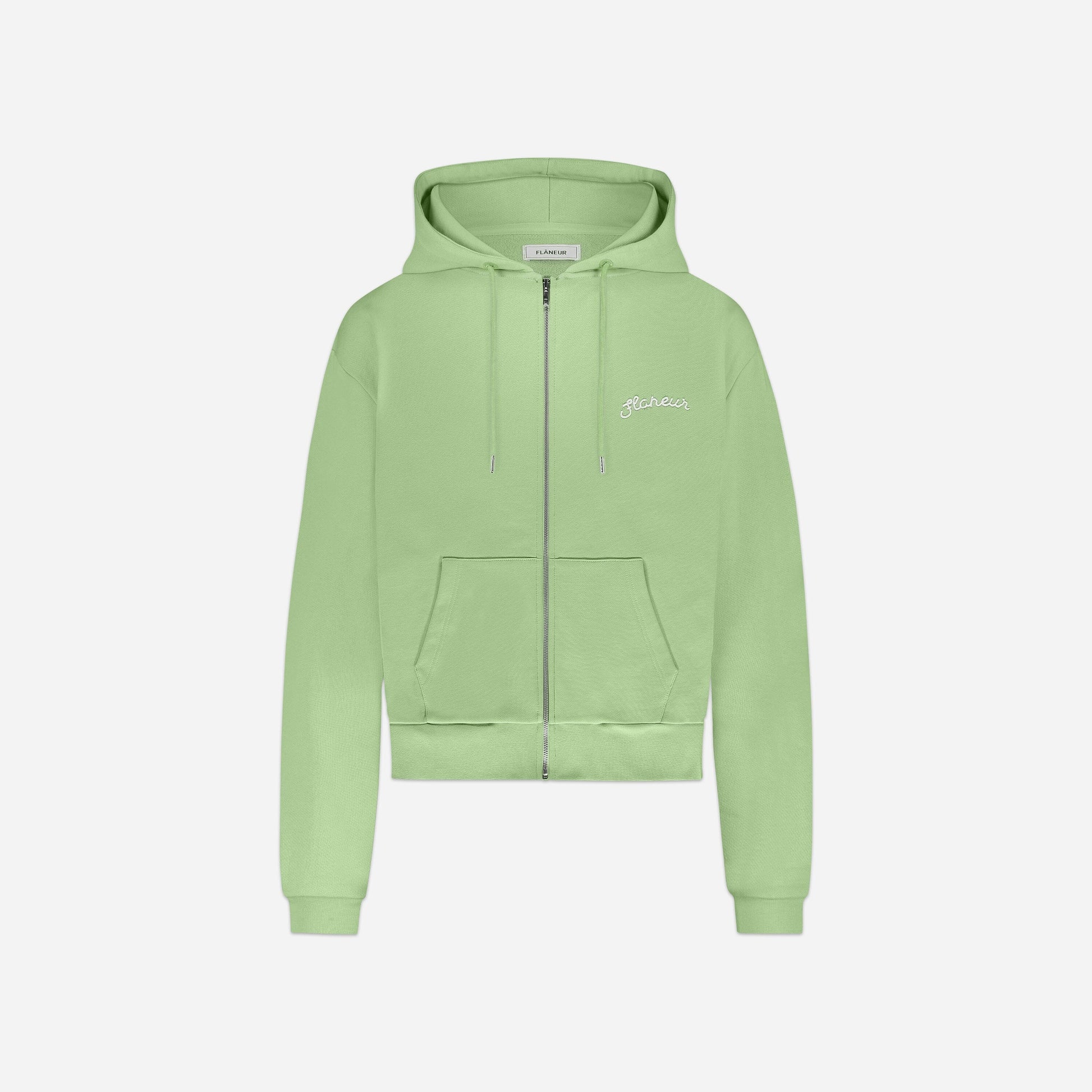 Signature Zip-Up Hoodie | Mint
