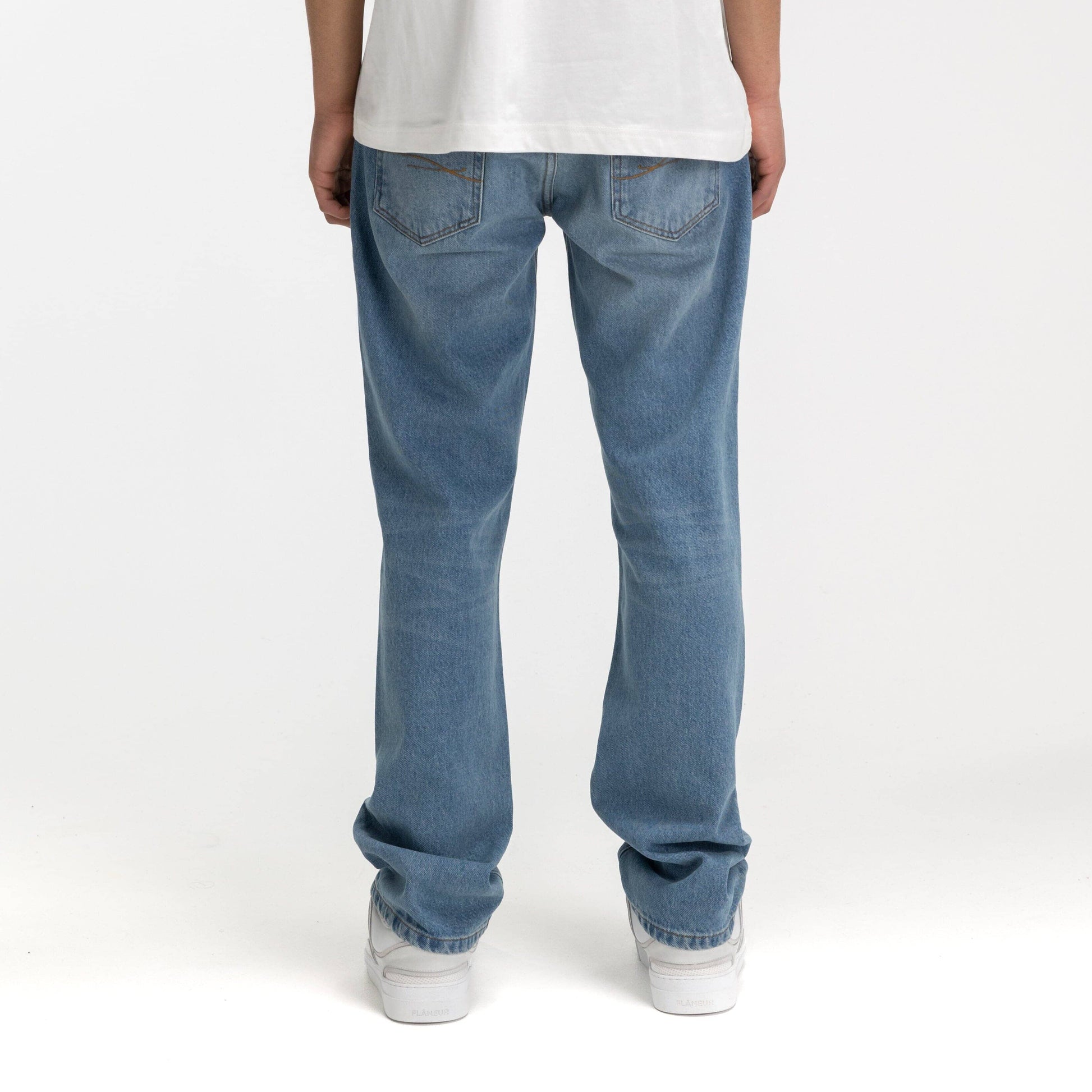 Straight Jeans | Blue Denim