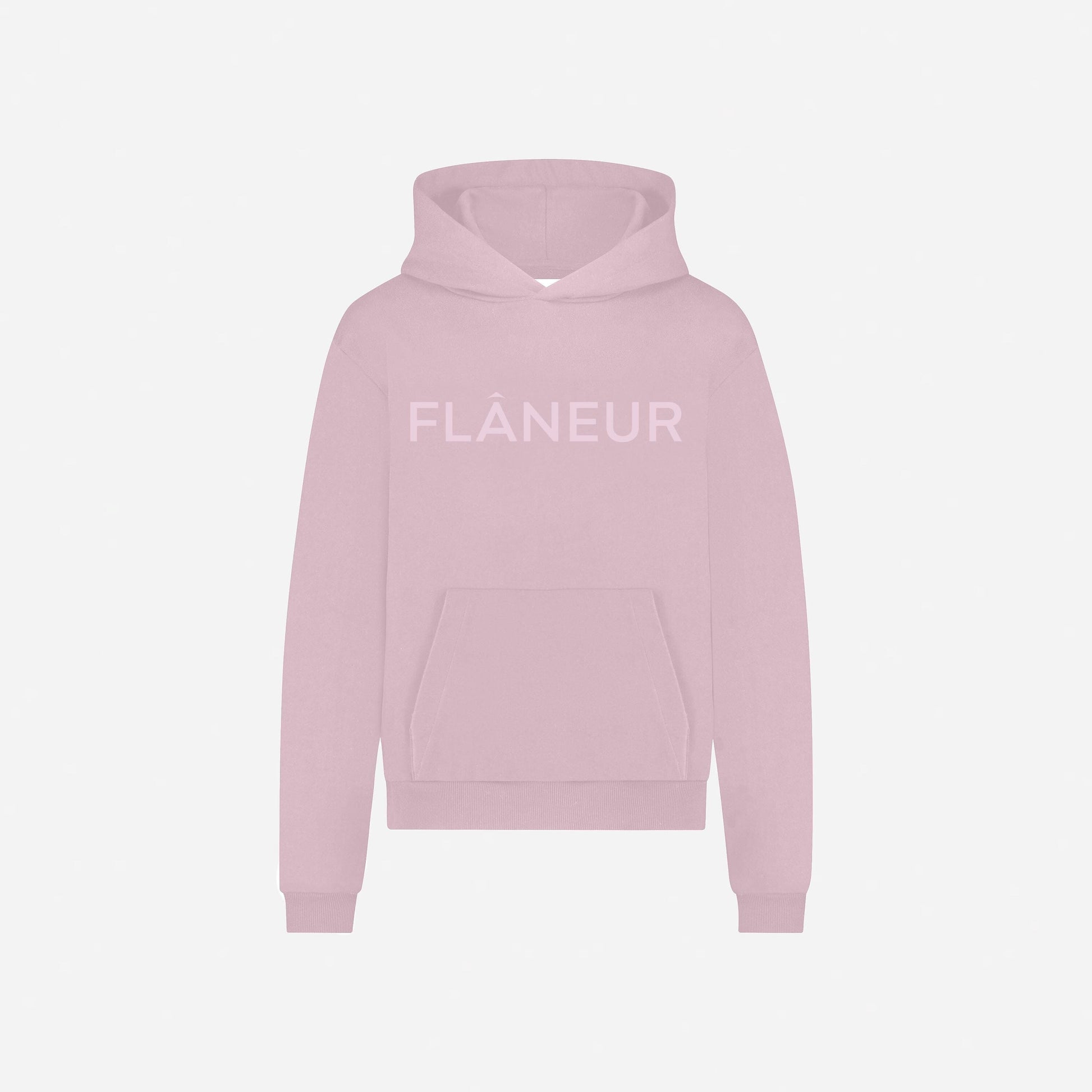 Tonal Logo Hoodie | Mauve