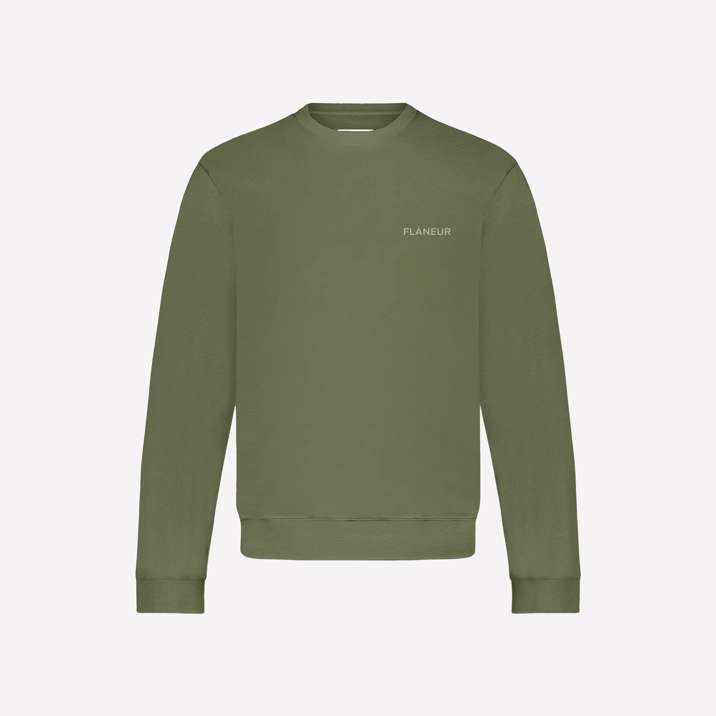 Tonal Logo Sweater | Green