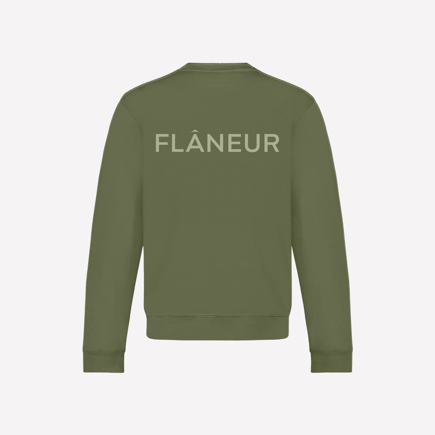 Tonal Logo Sweater | Green