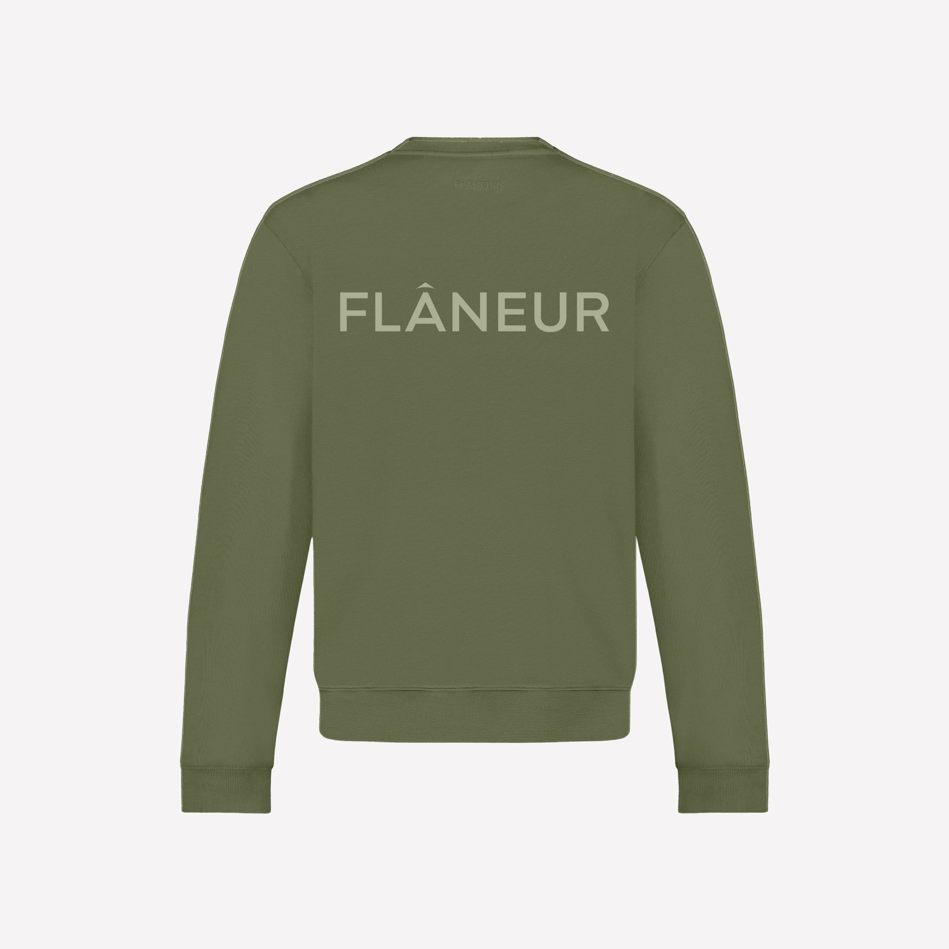 Tonal Logo Sweater | Green