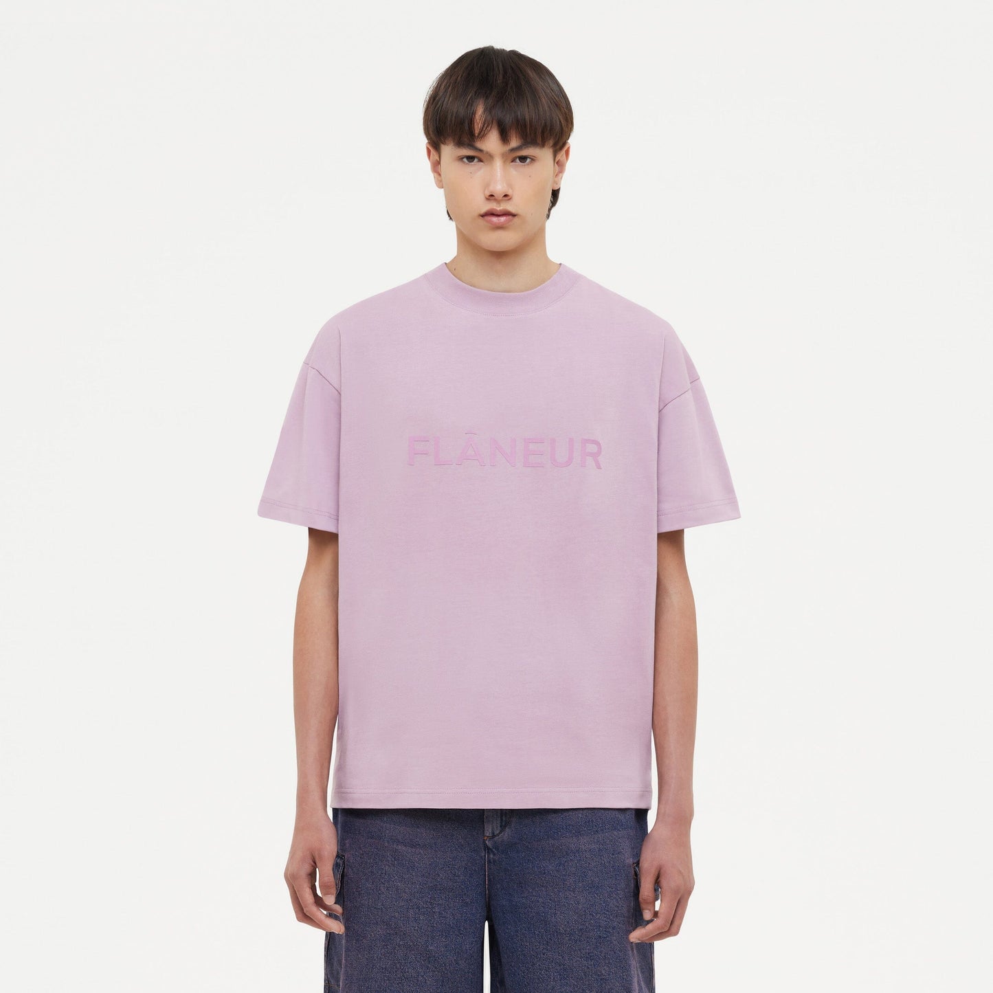 Tonal Logo T-Shirt | Mauve