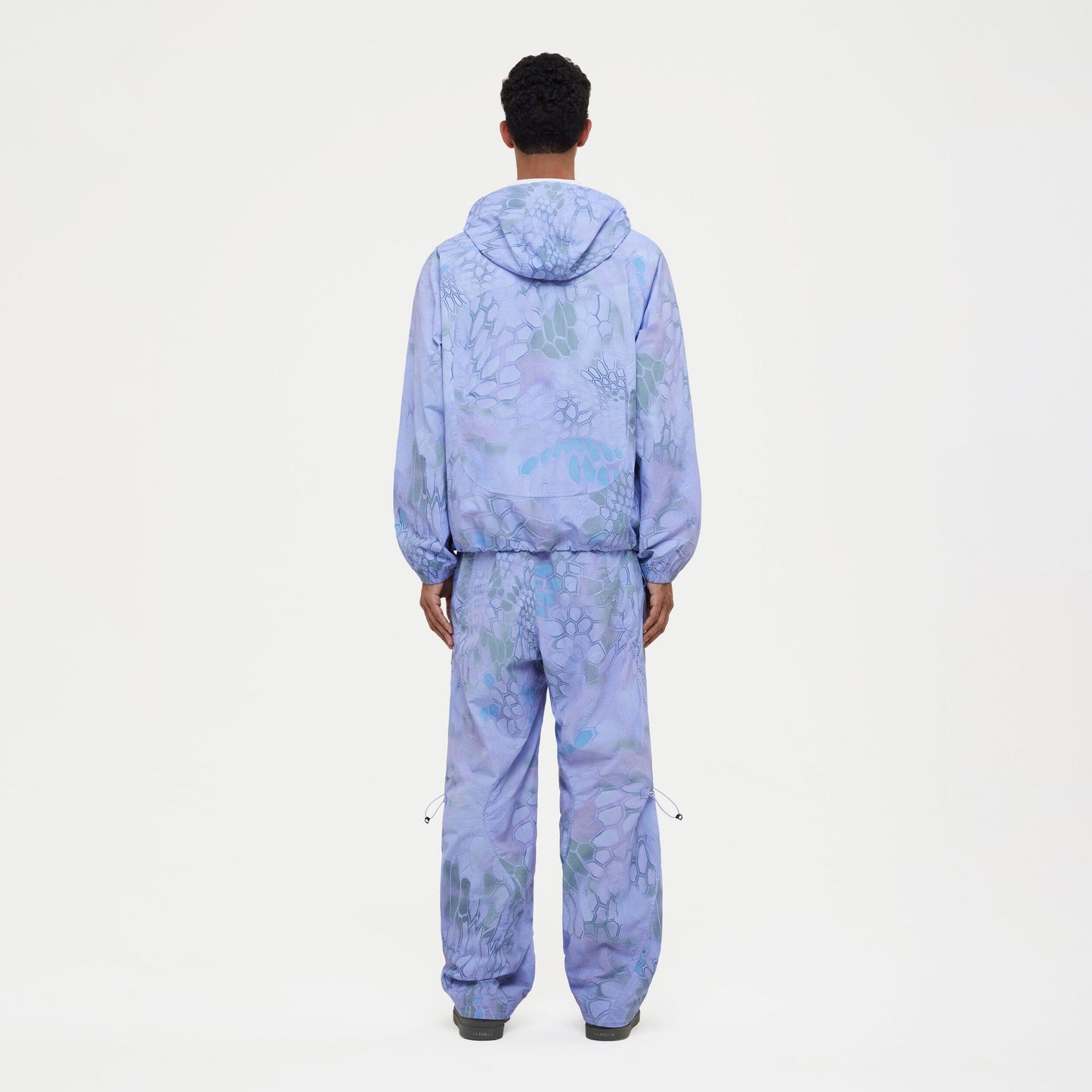 Turtle Nylon Jacket | Blue/Purple