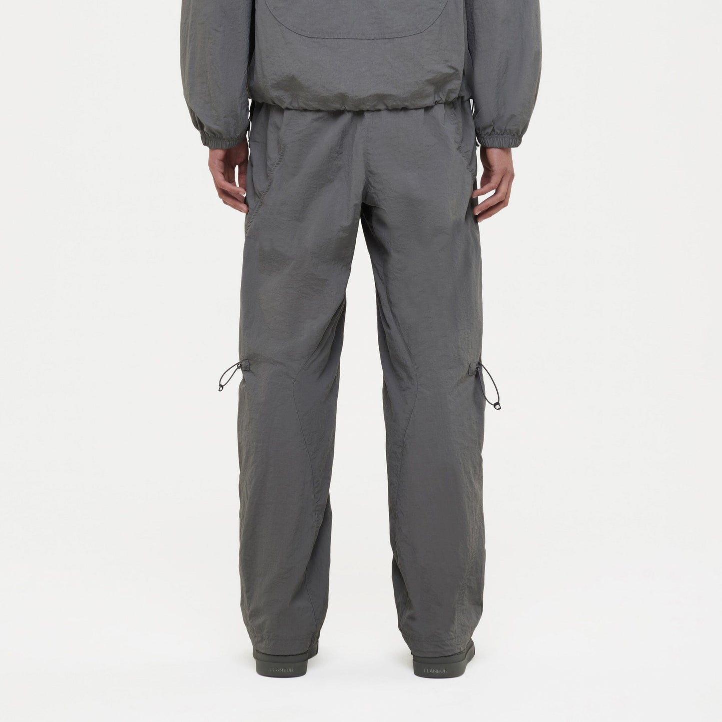 Turtle Nylon Trousers | Grey