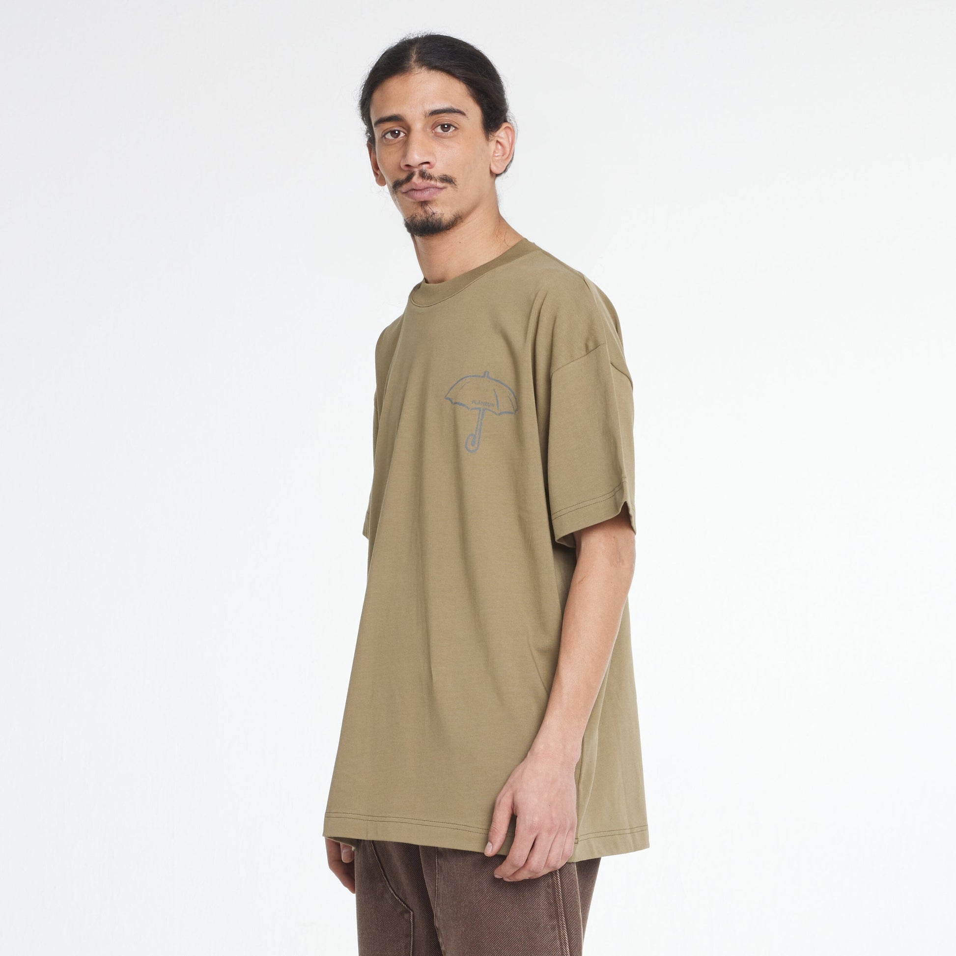 Umbrella T-Shirt | Khaki