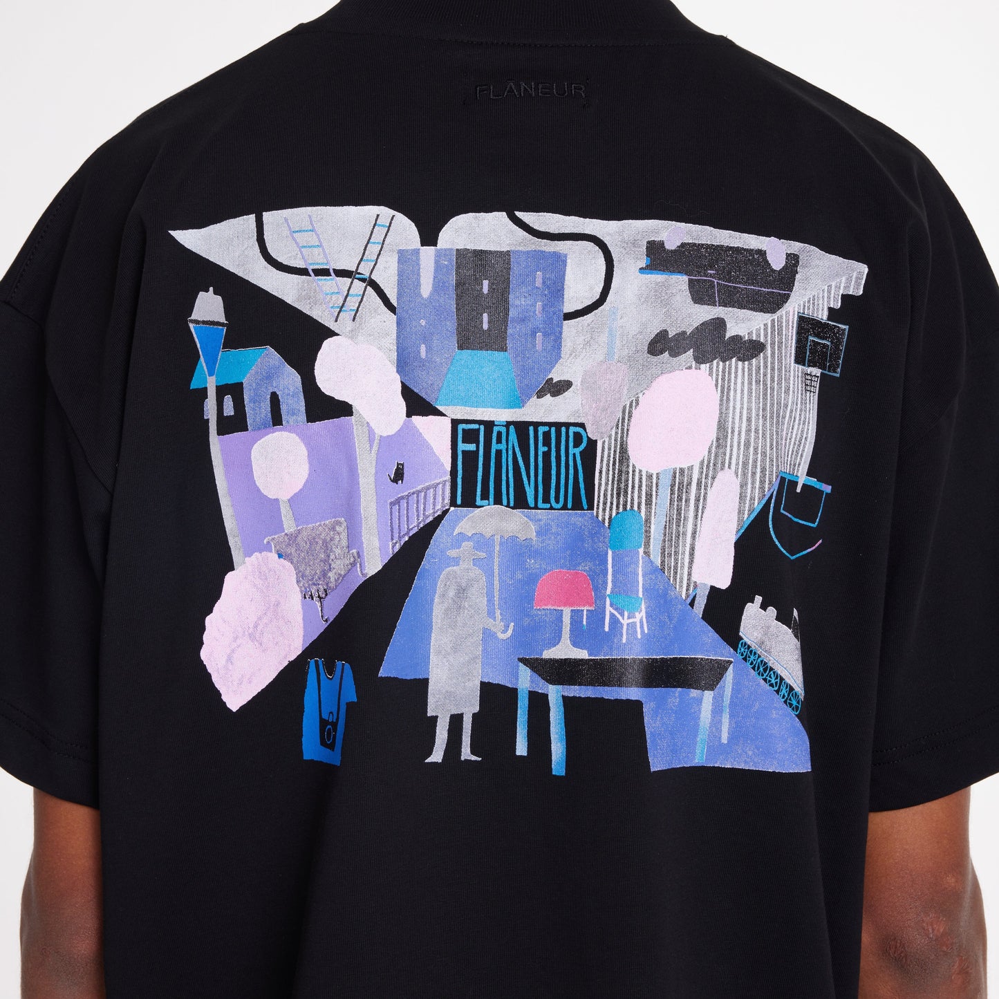 Upside Down T-Shirt | Black