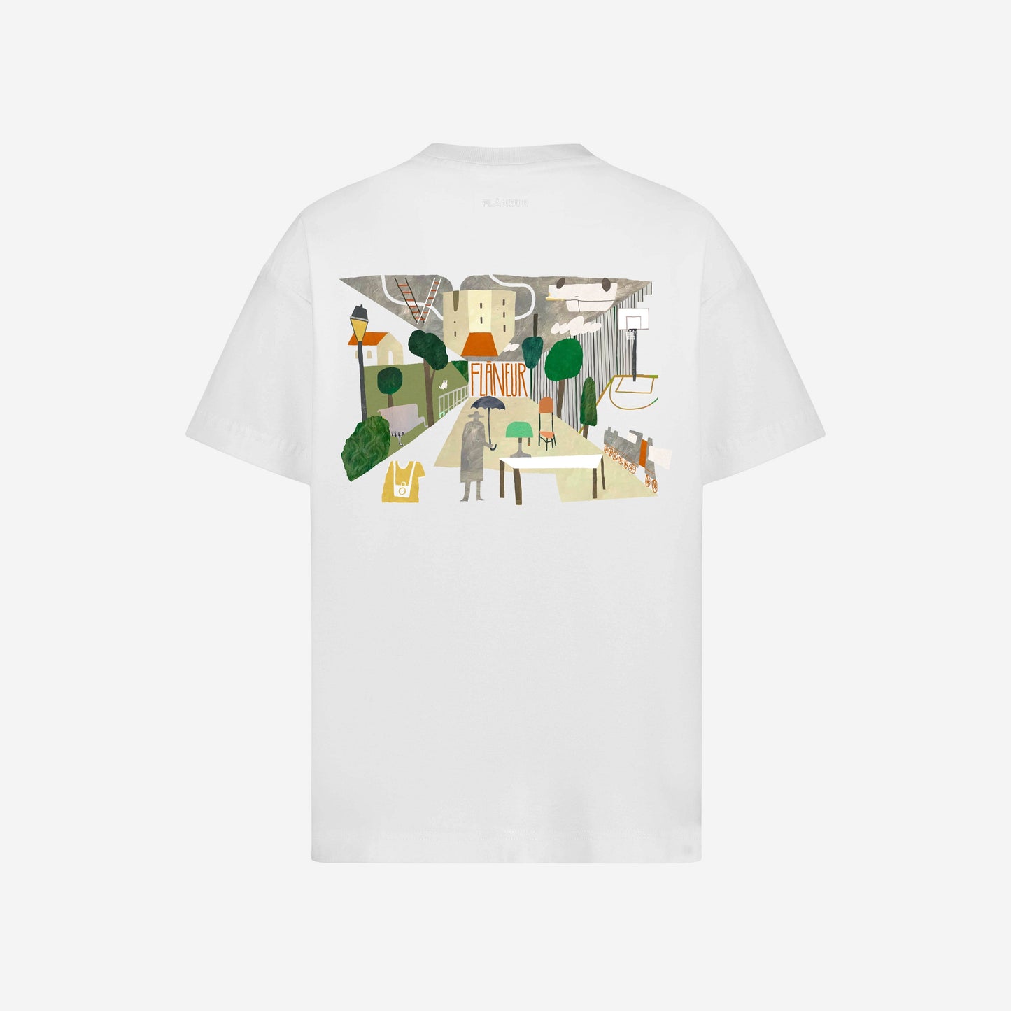 Upside Down T-Shirt | White