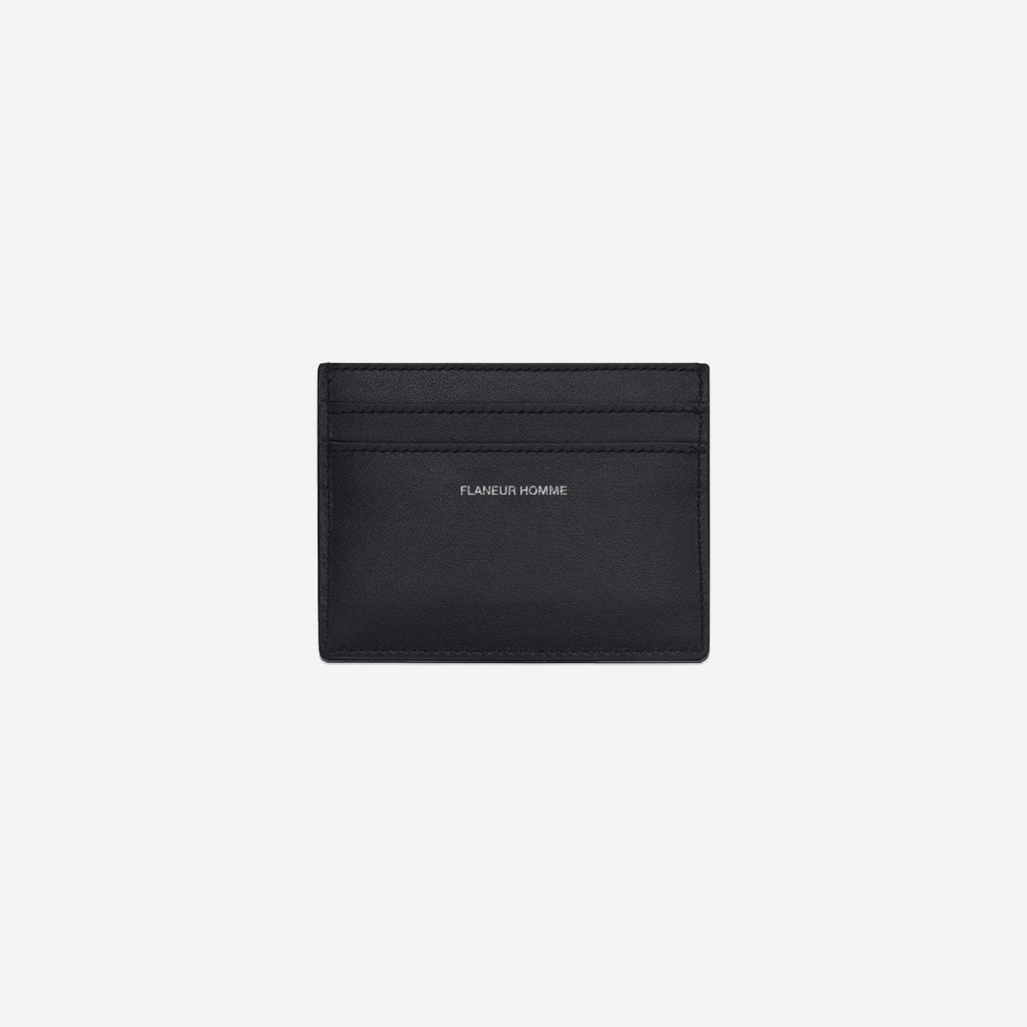 Cardholder in Ebony Leather