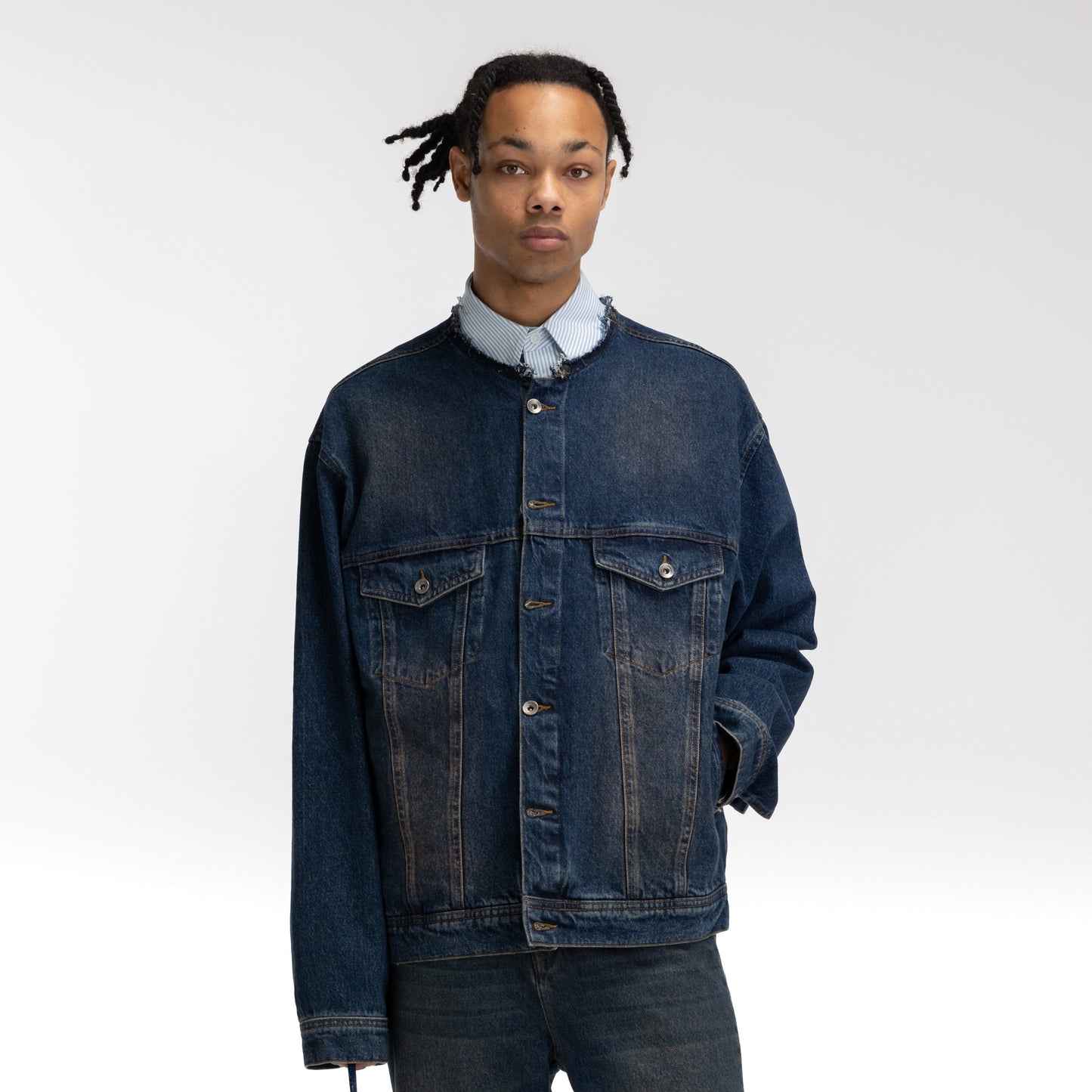 Cardigan Denim Jacket