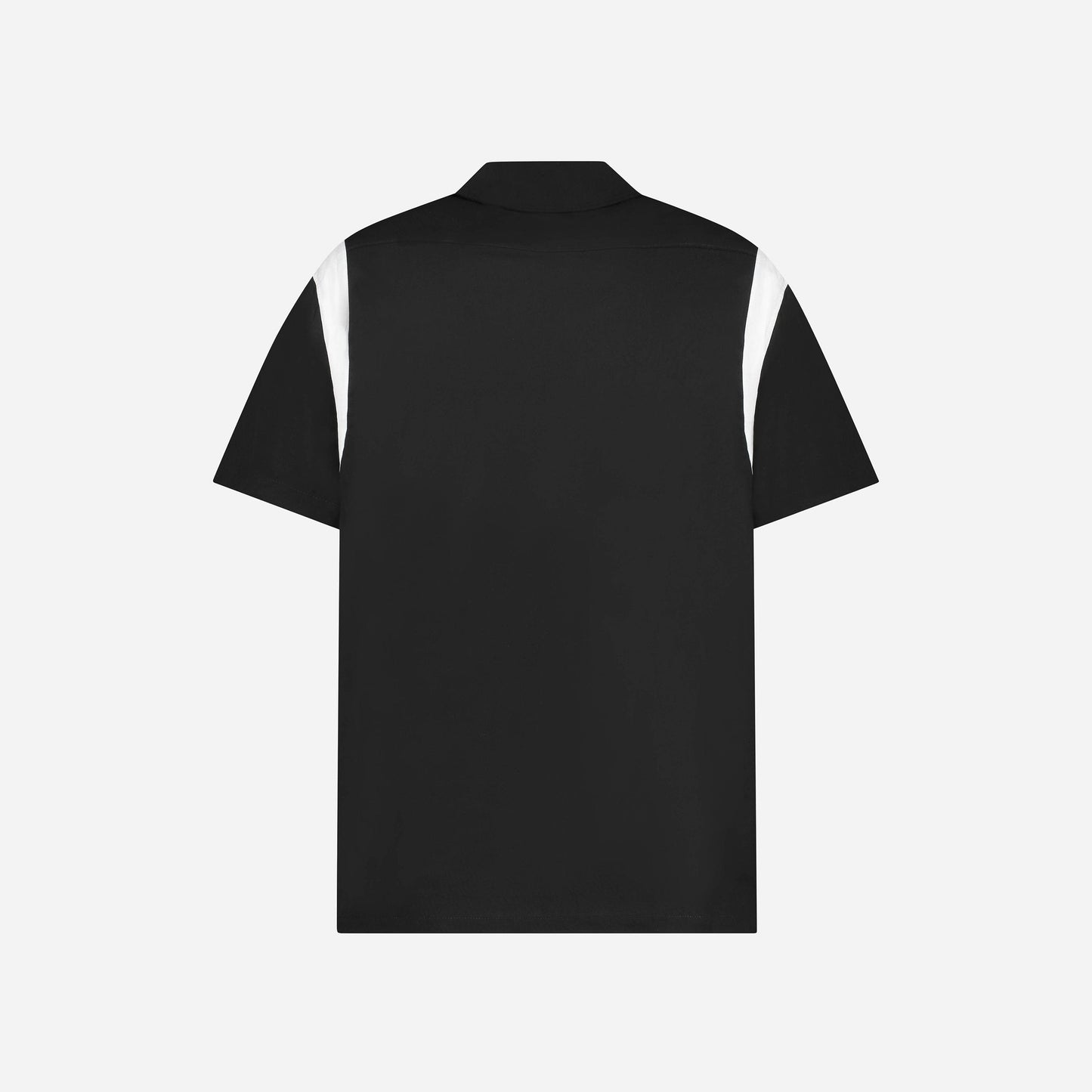Chainstitch 'Flaneur' Bowling Shirt in Black
