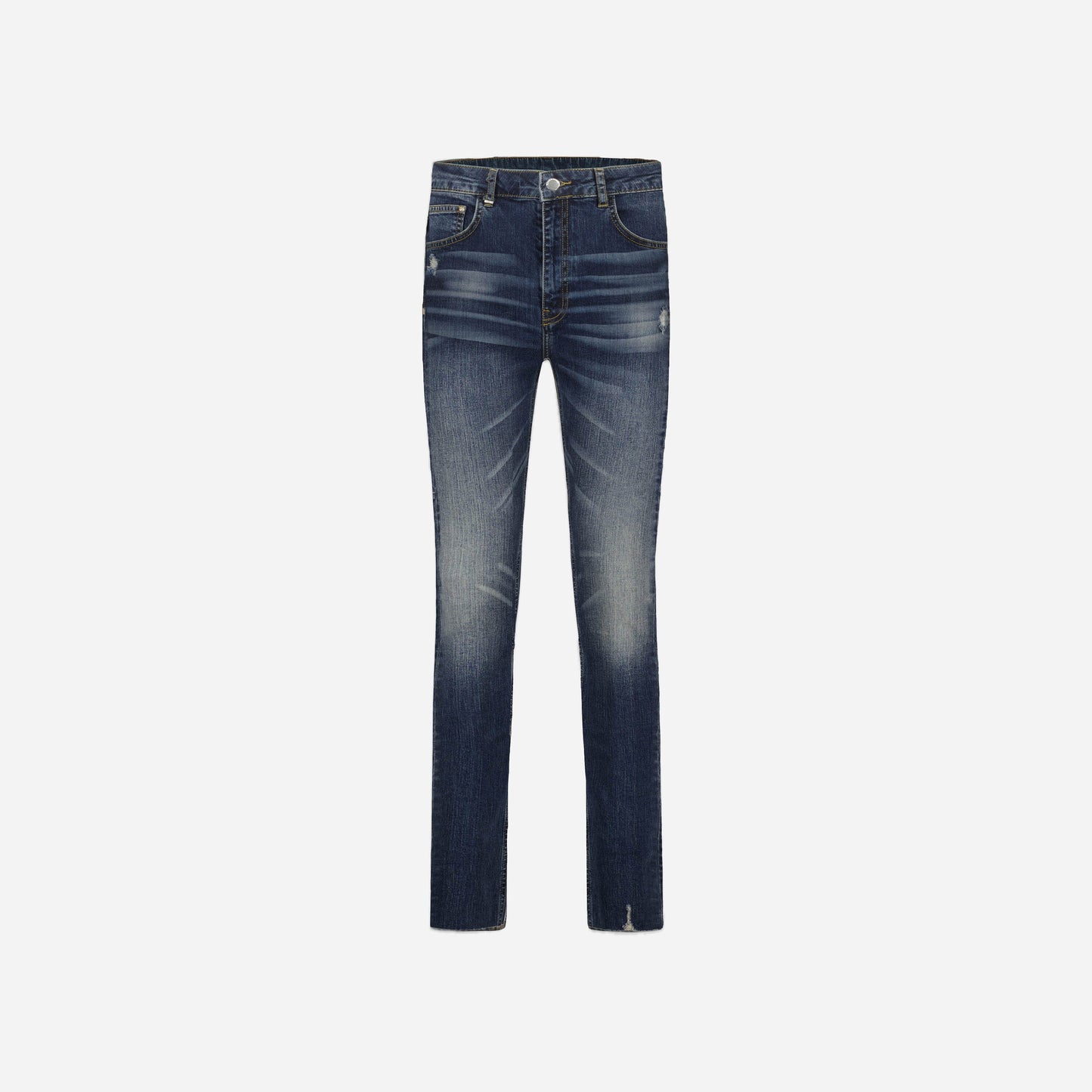 Cut Off Skinny in Deep Sea Denim