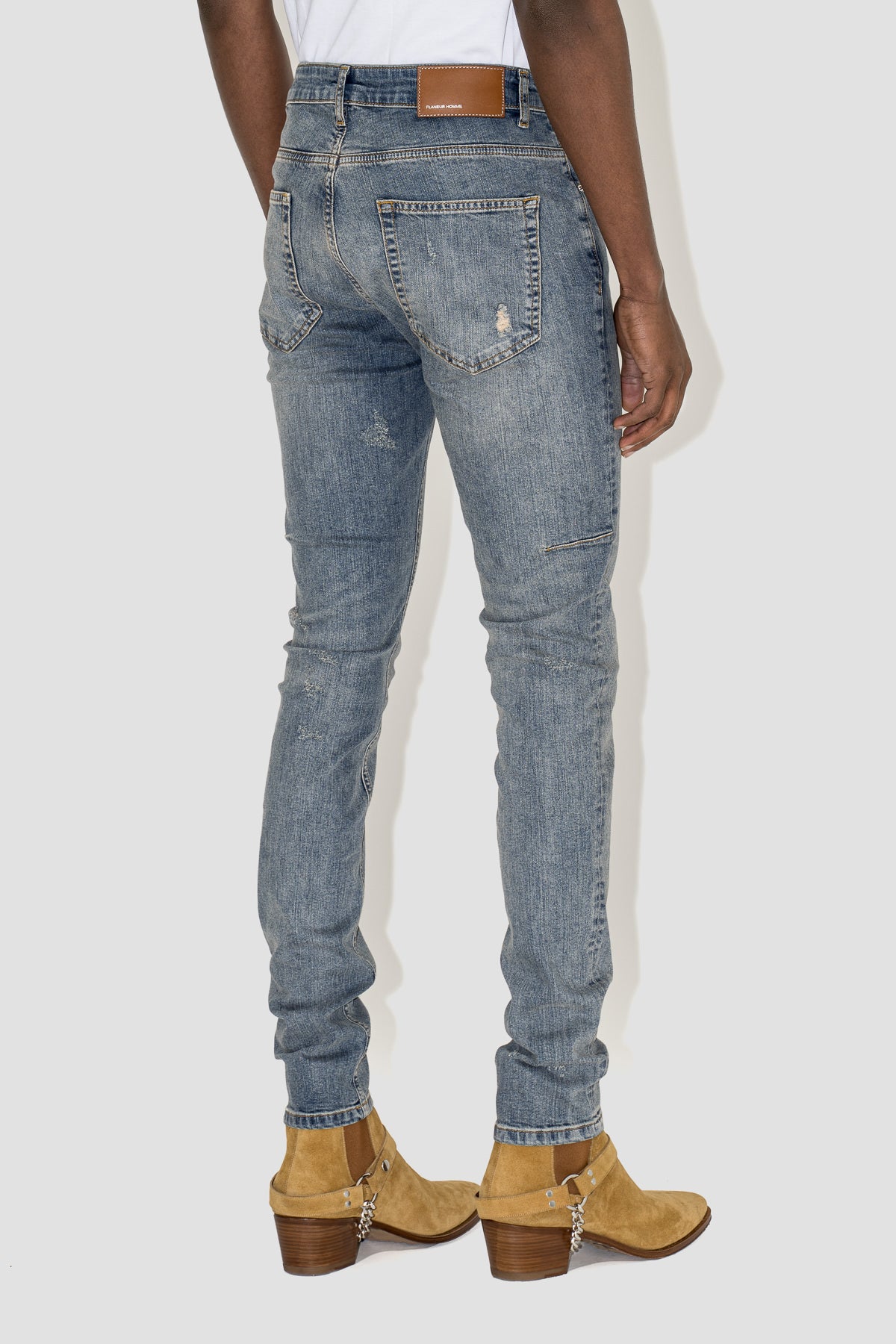 Essential Skinny Jeans in Light Indigo Denim