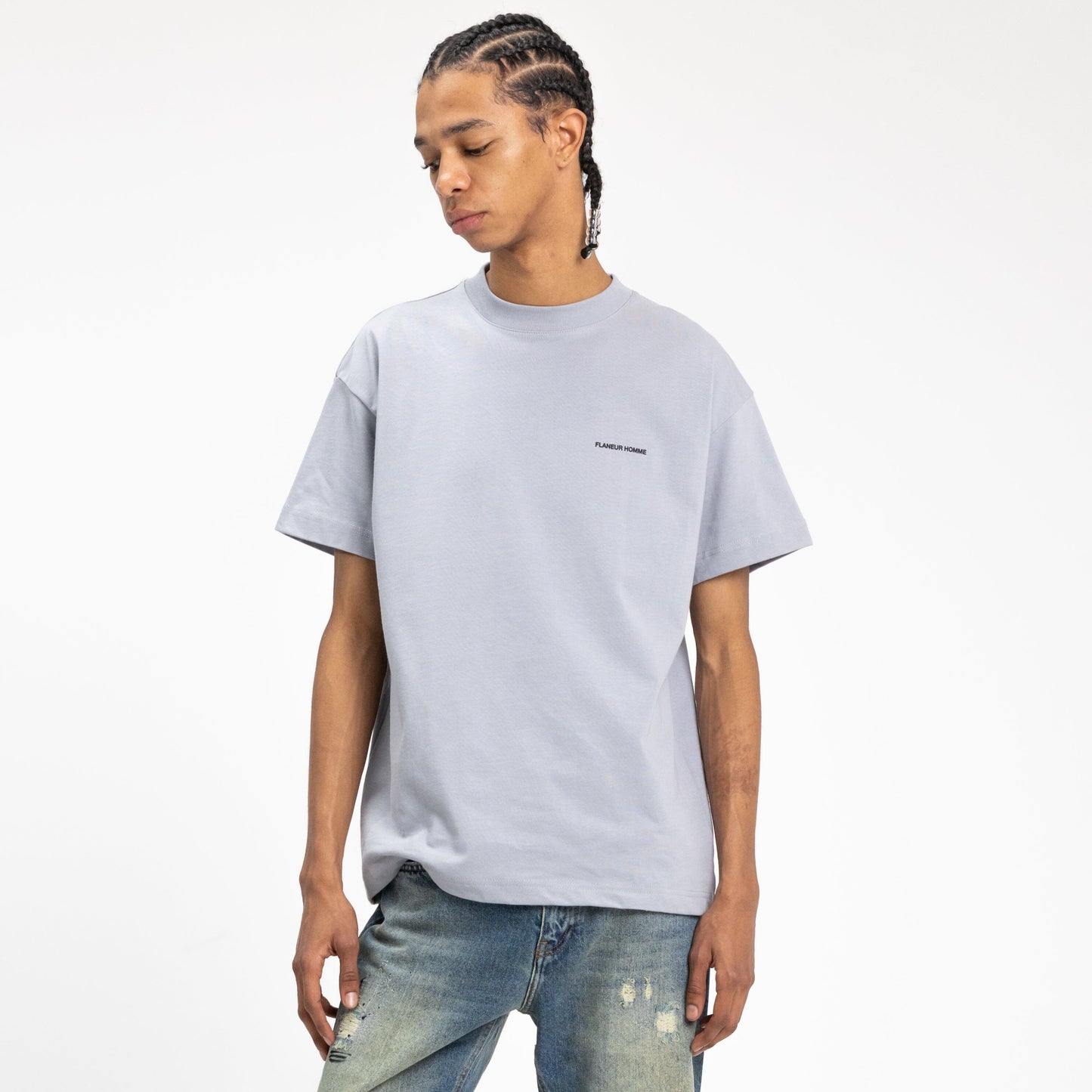 Essential T-Shirt in Concrete Grey