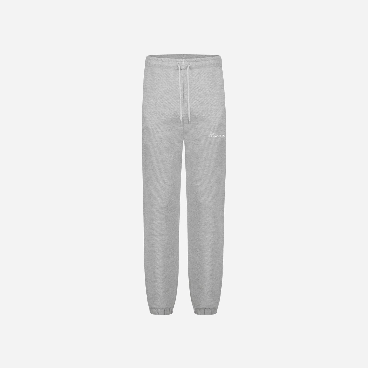 'Flaneur' Signature Sweatpants in Heather Grey