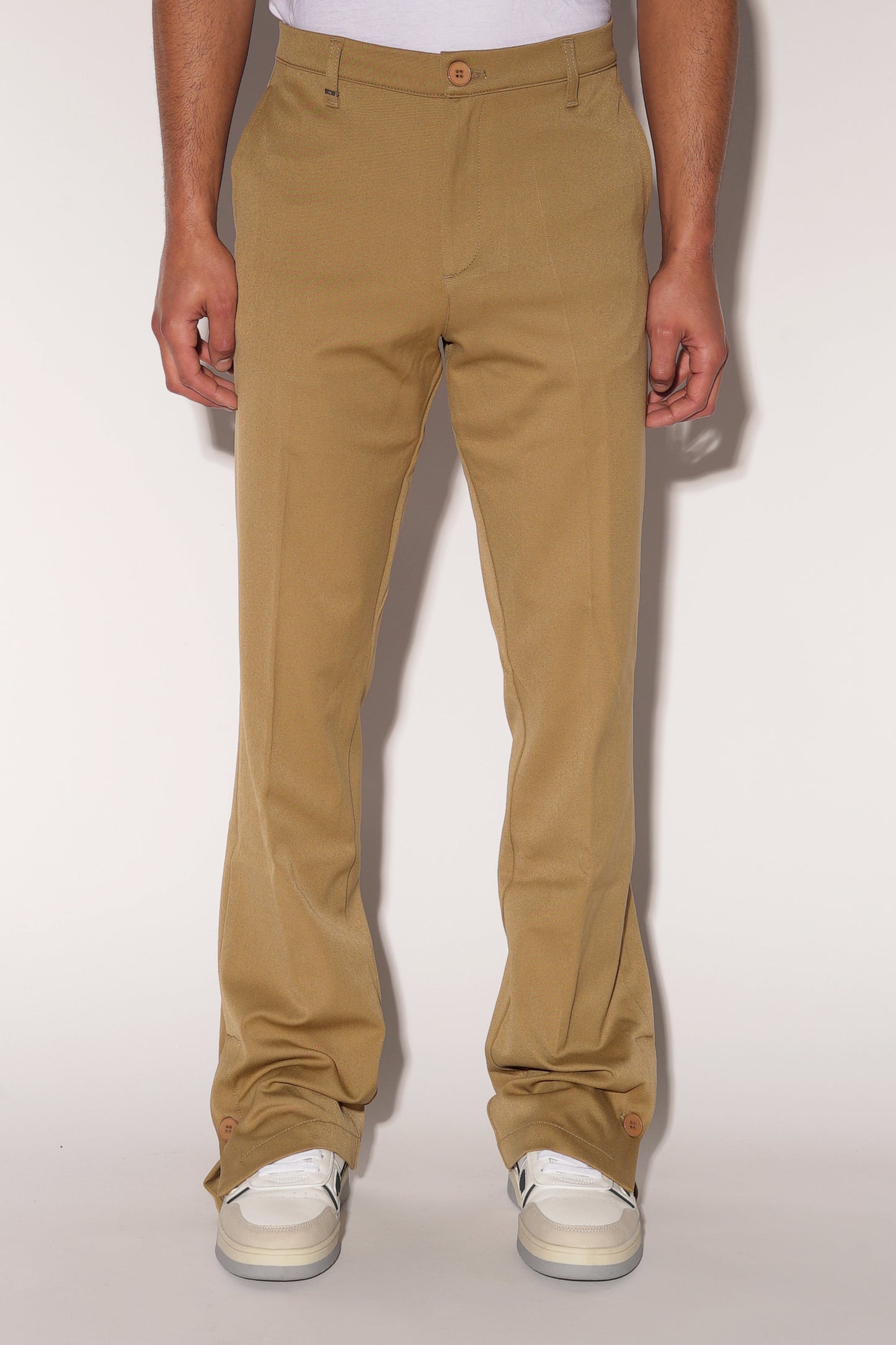 Flared Pantalon in Brown