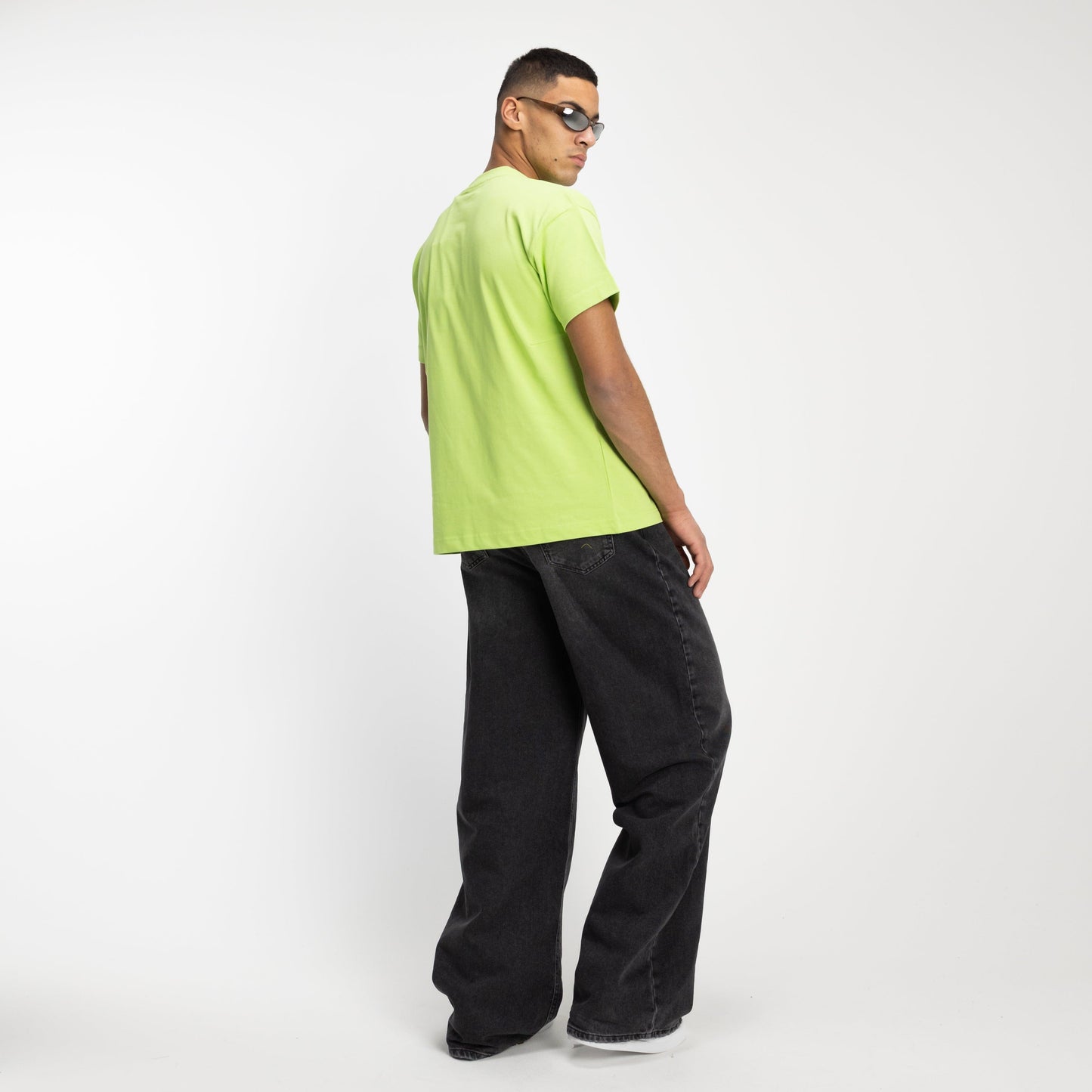 Graffiti All Over T-Shirt in Green