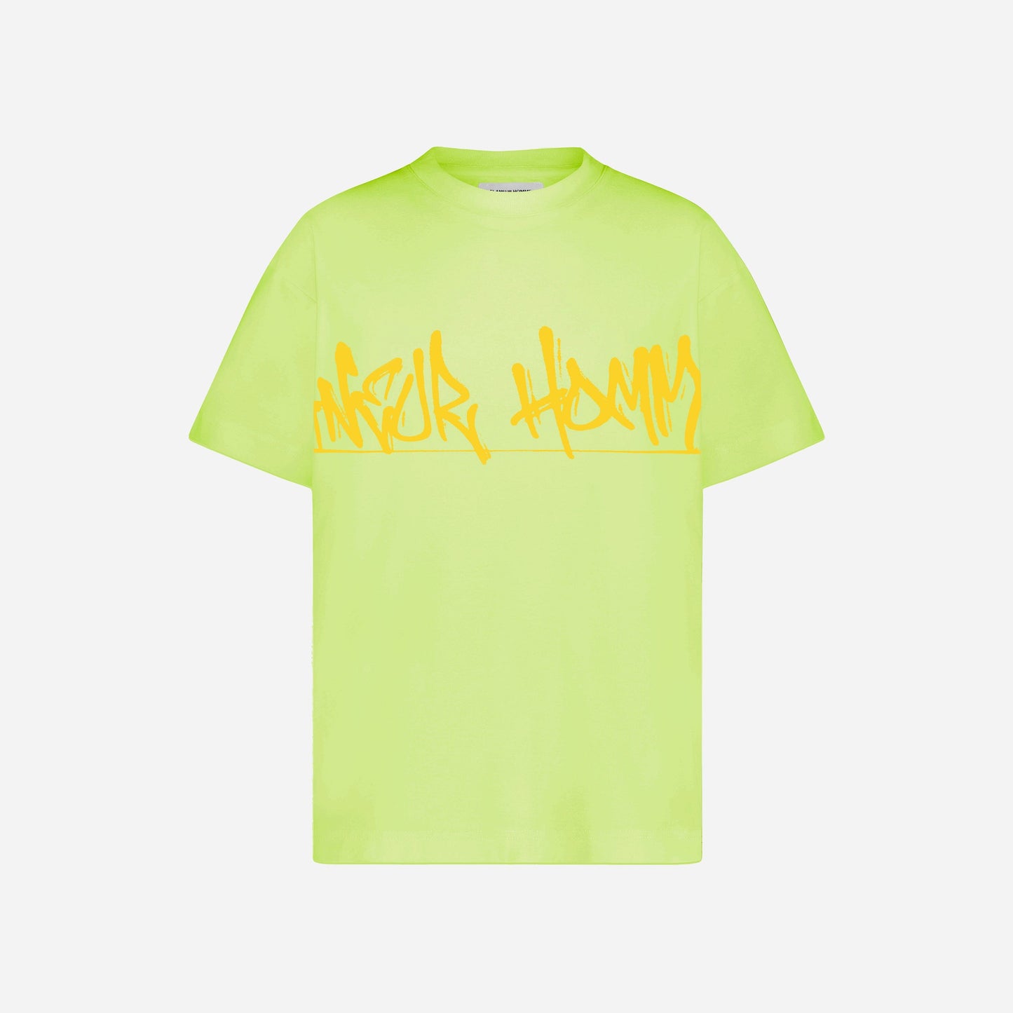 Graffiti All Over T-Shirt in Green