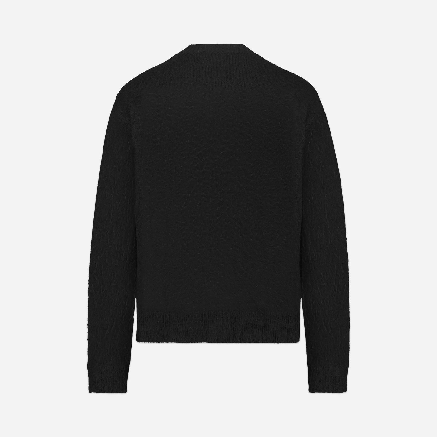 Knitted Joker Sweater in Black