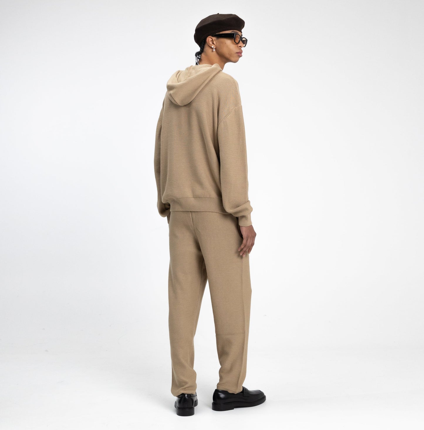 Knitted Pants in Brown
