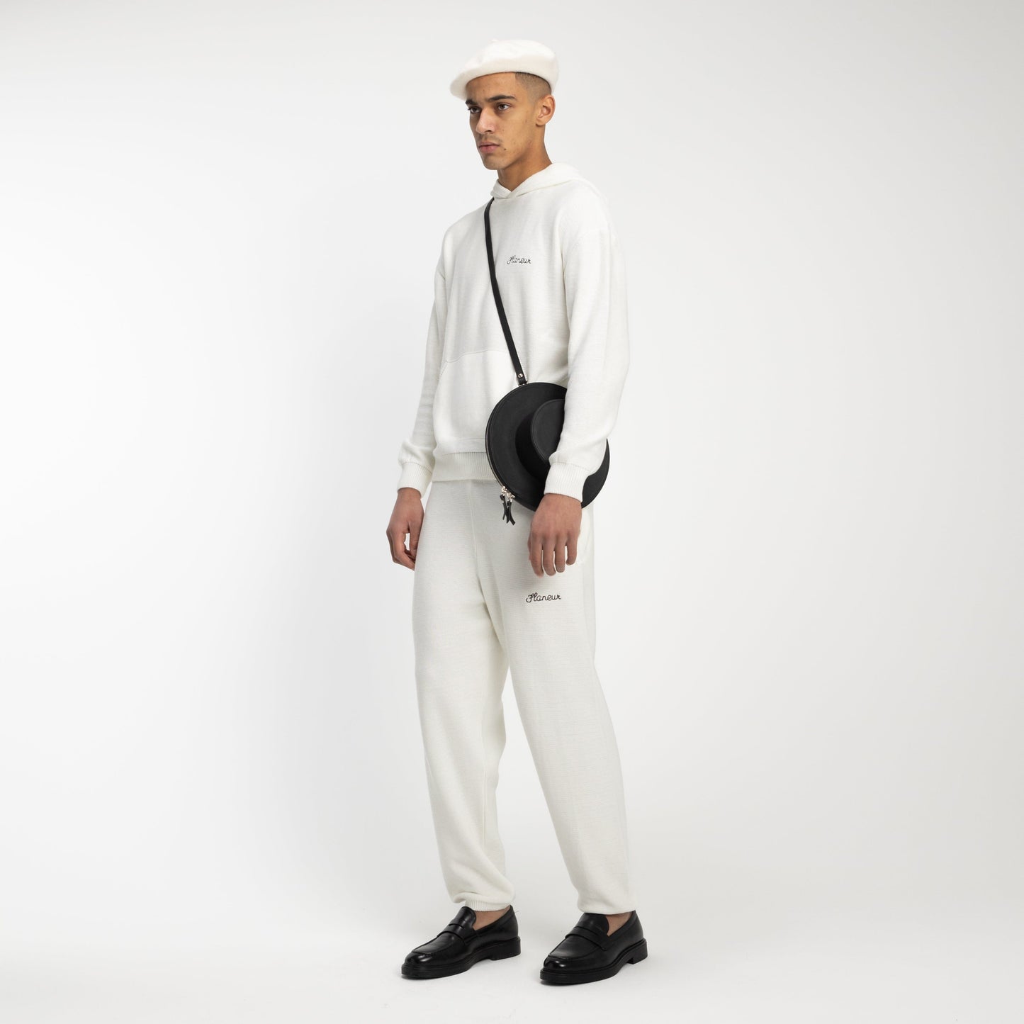 Knitted Pants in Creme
