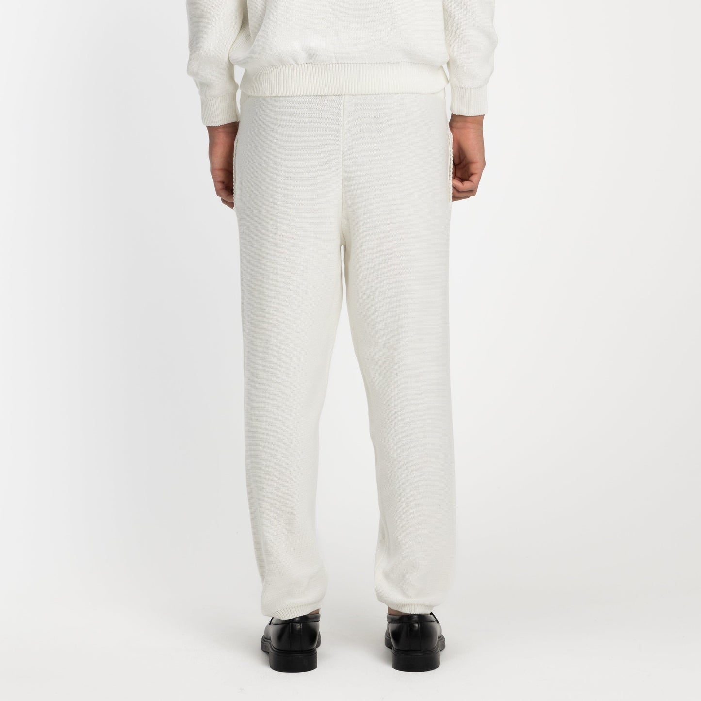 Knitted Pants in Creme