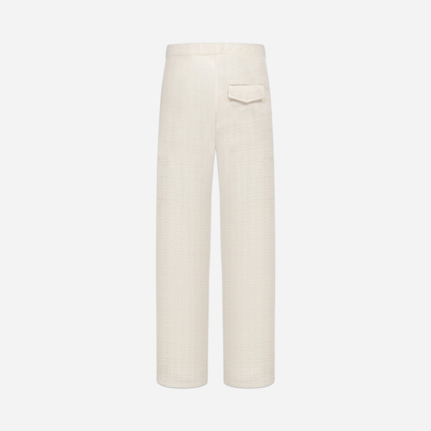 Pantalon in Ecru Tweed