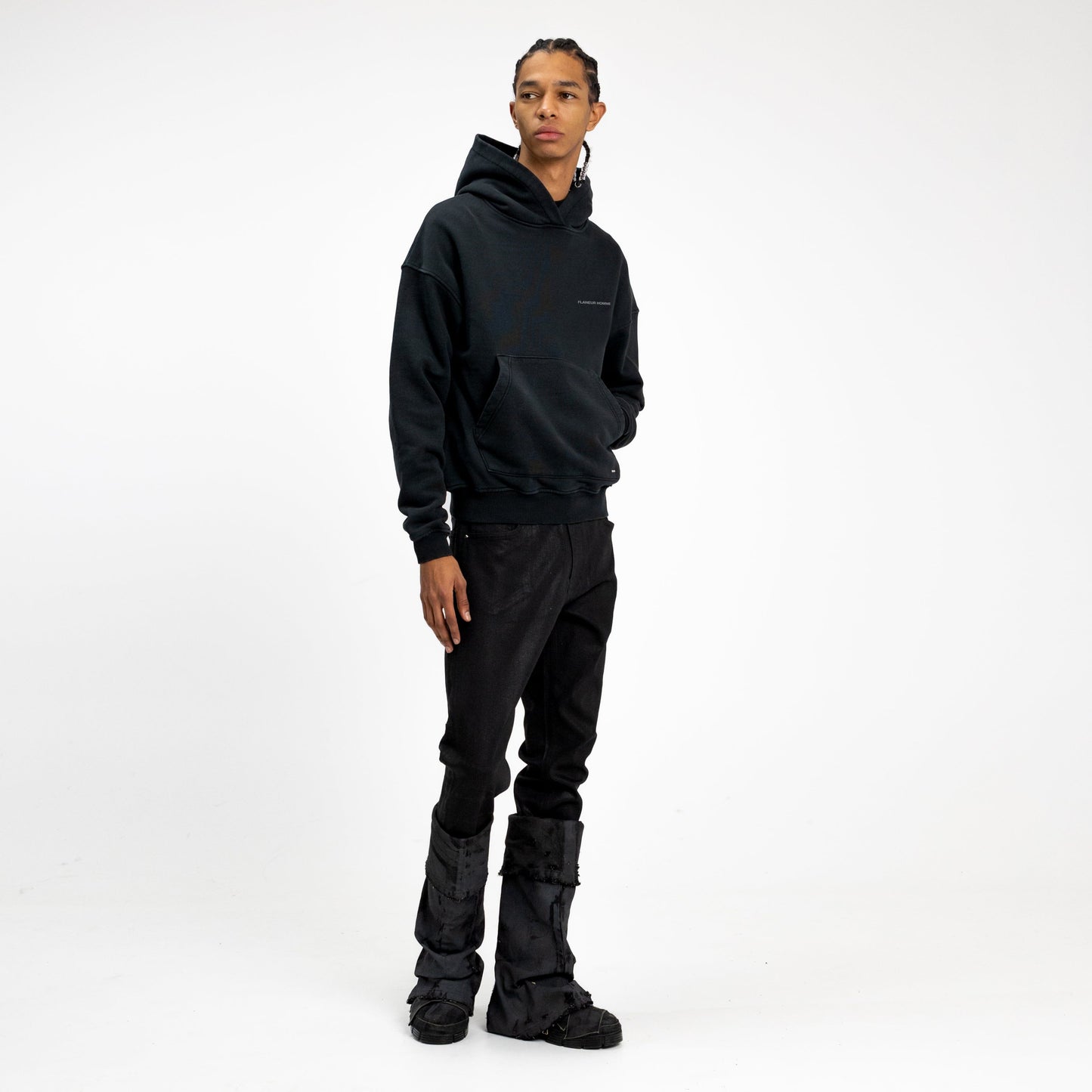 Peace Hoodie in Black