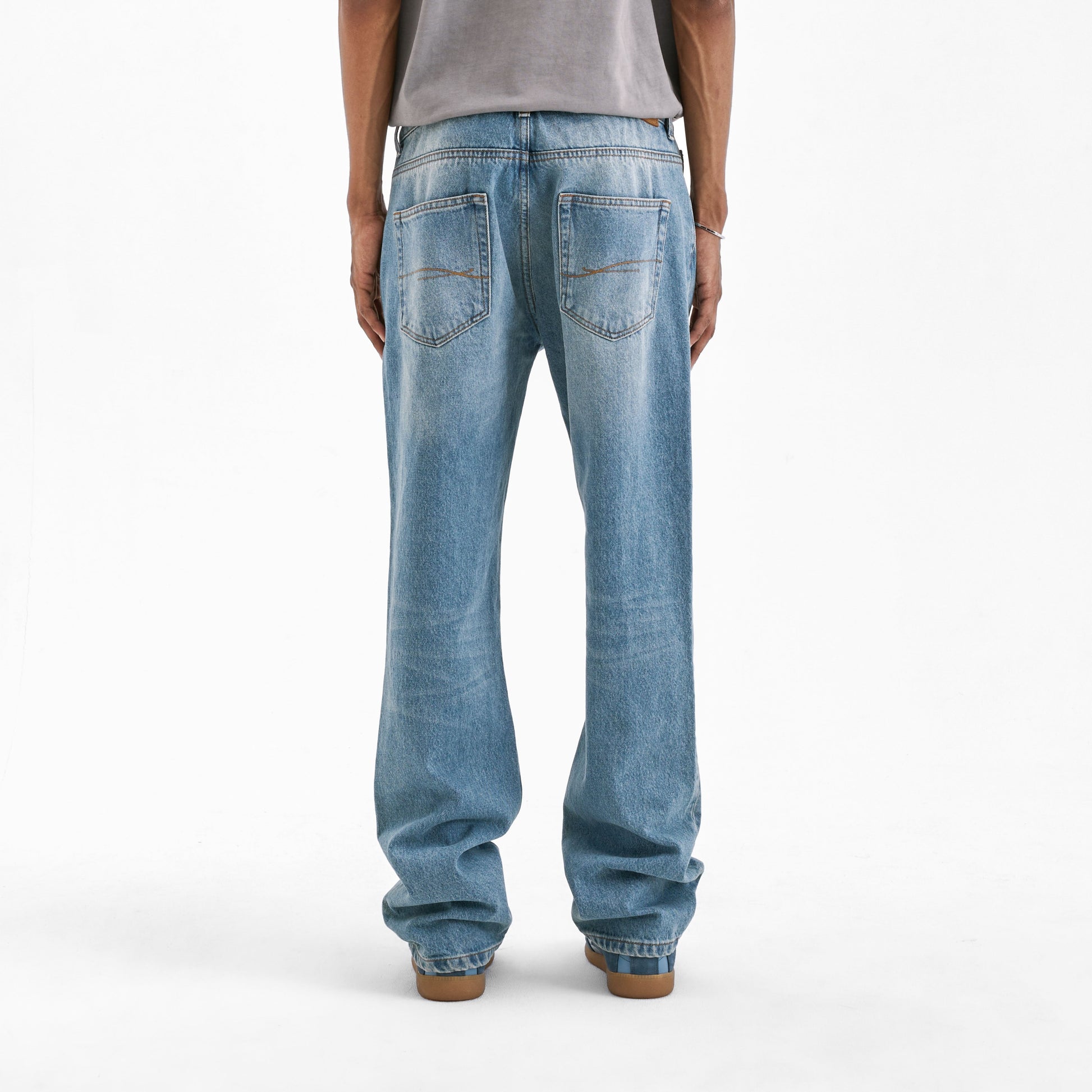 Straight Jeans Blue Denim
