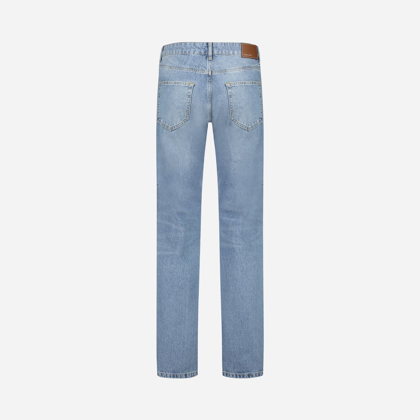 Straight Jeans in Blue Denim