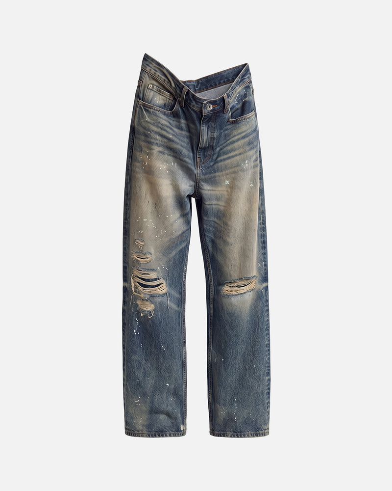 Relaxed Jeans | Paint Stains