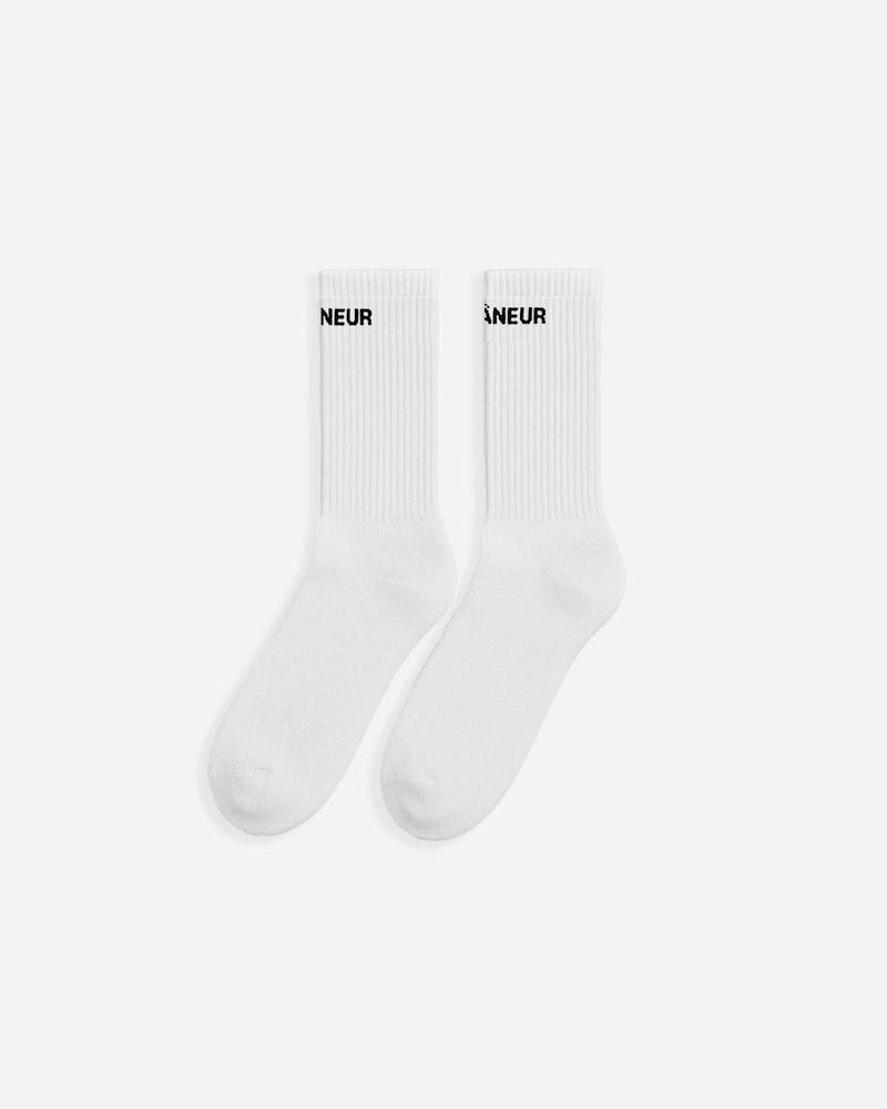 Logo Socks | White