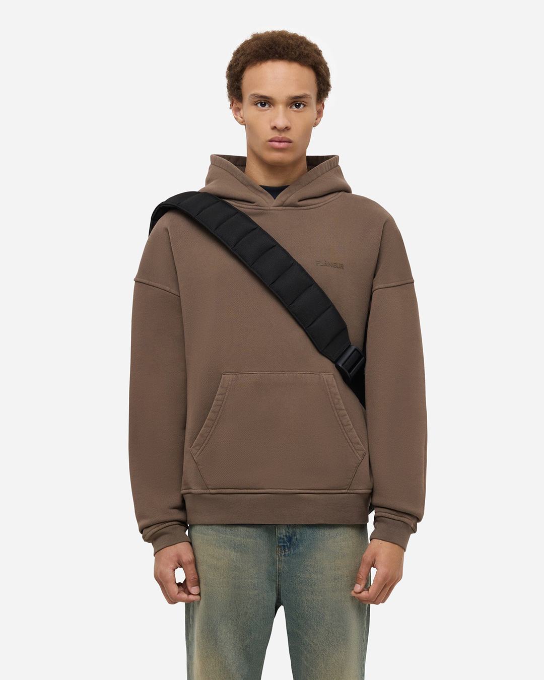 Badge Envelope Bag | Schwarz