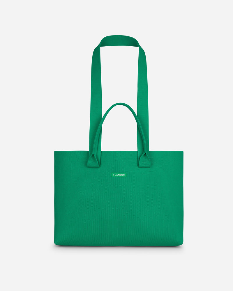 Knitted Tote Bag | Groen